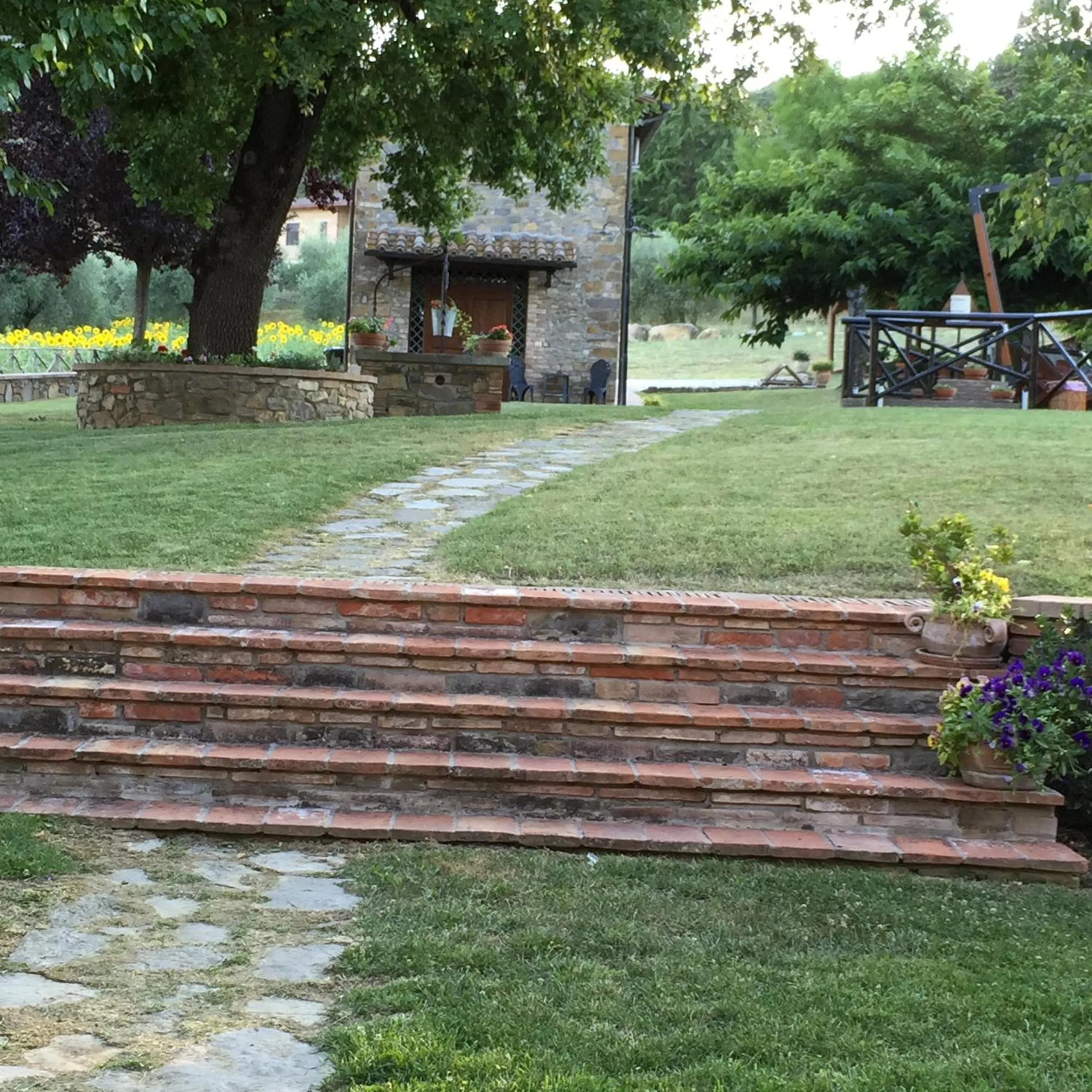 Garden in Azienda Agrituristica I Tre Casali