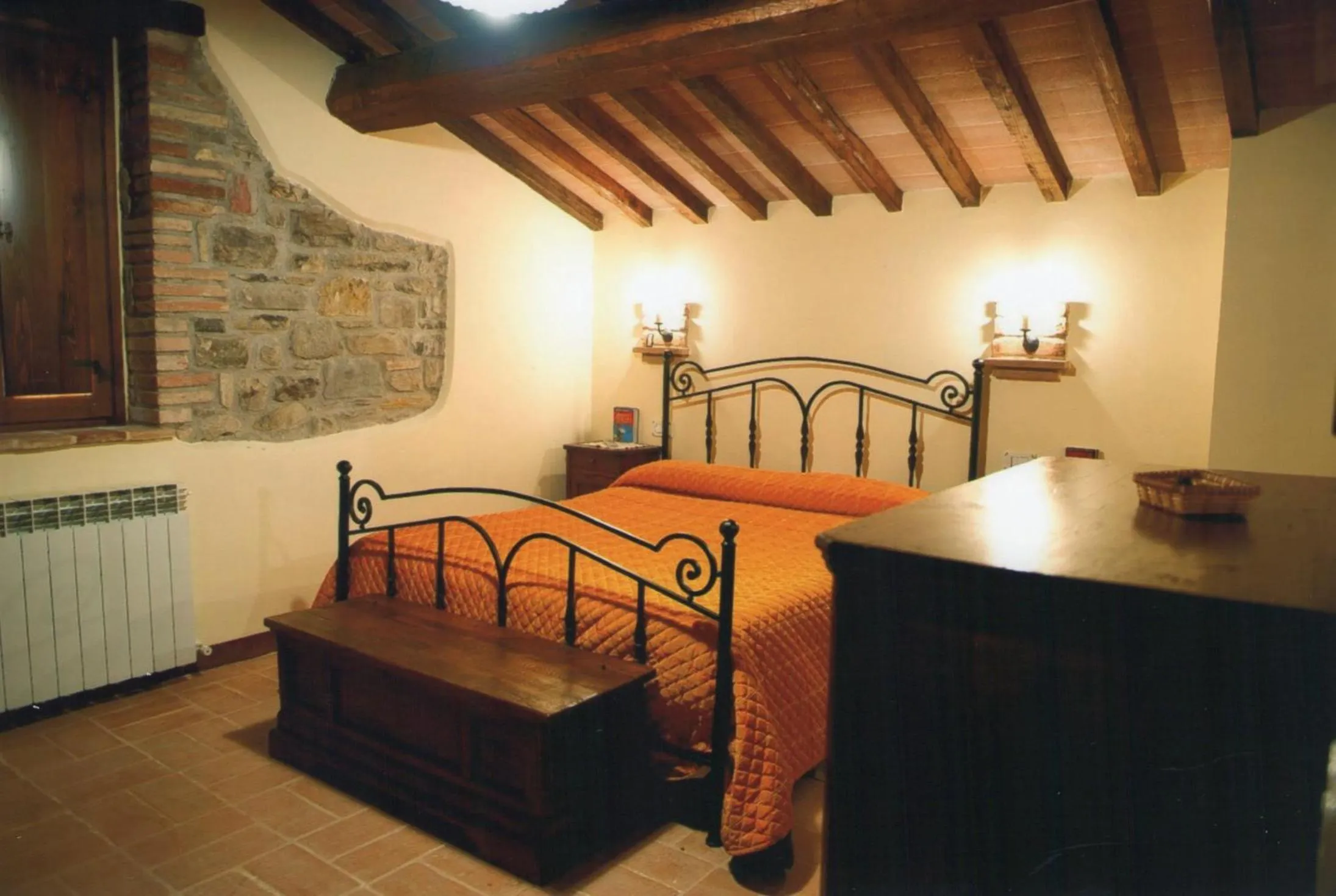 Bedroom, Bed in Azienda Agrituristica I Tre Casali
