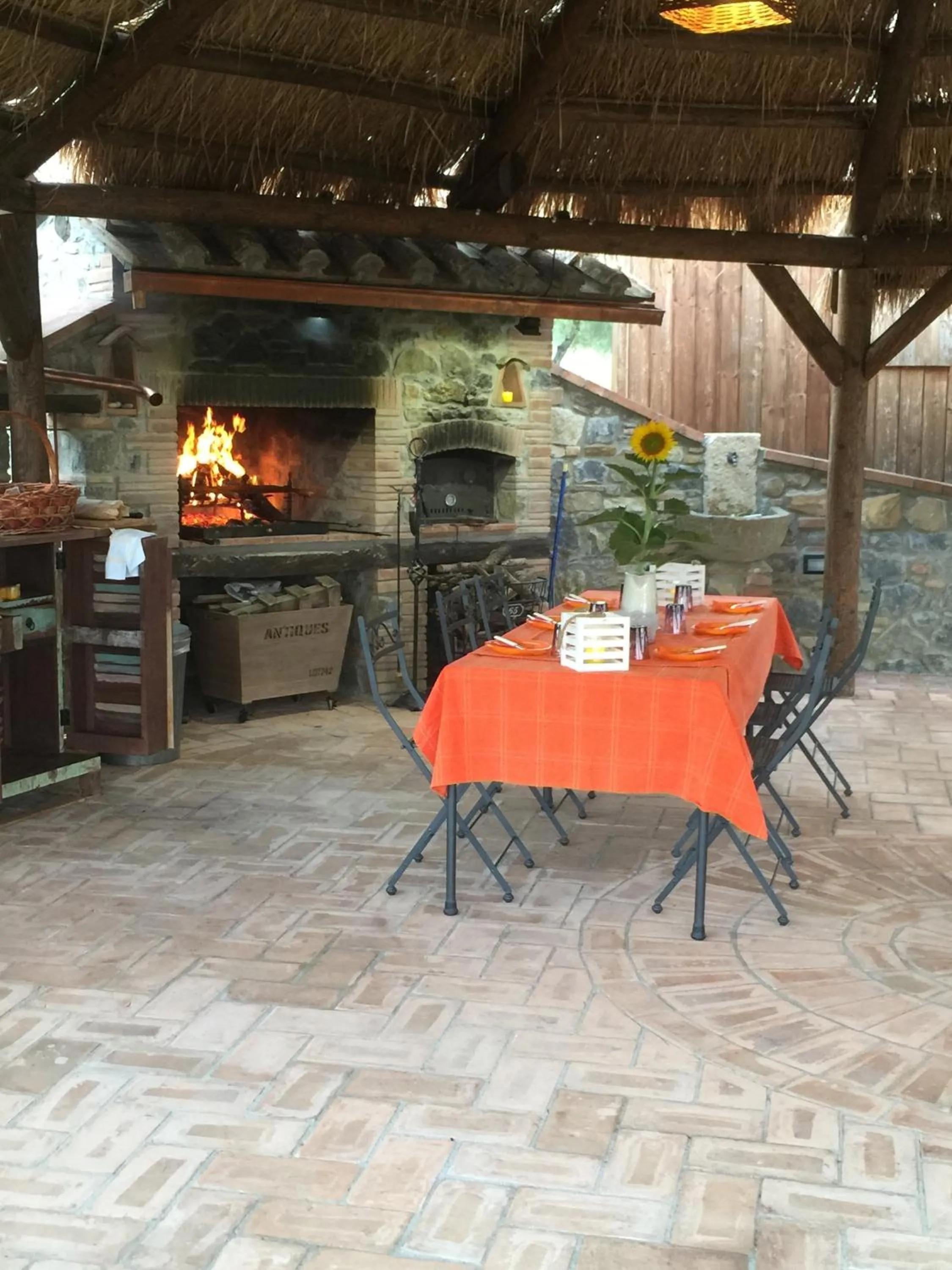 BBQ facilities in Azienda Agrituristica I Tre Casali