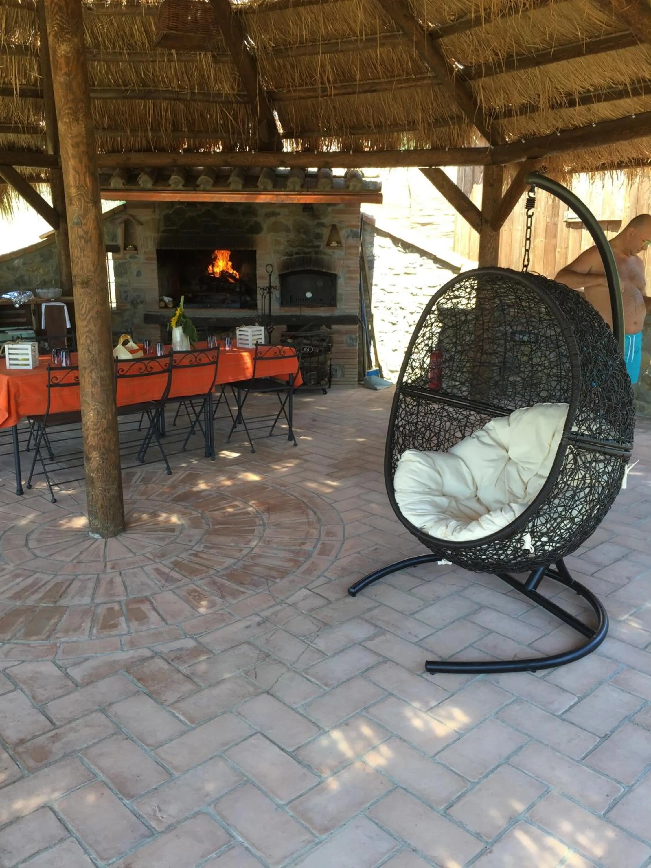 BBQ facilities in Azienda Agrituristica I Tre Casali