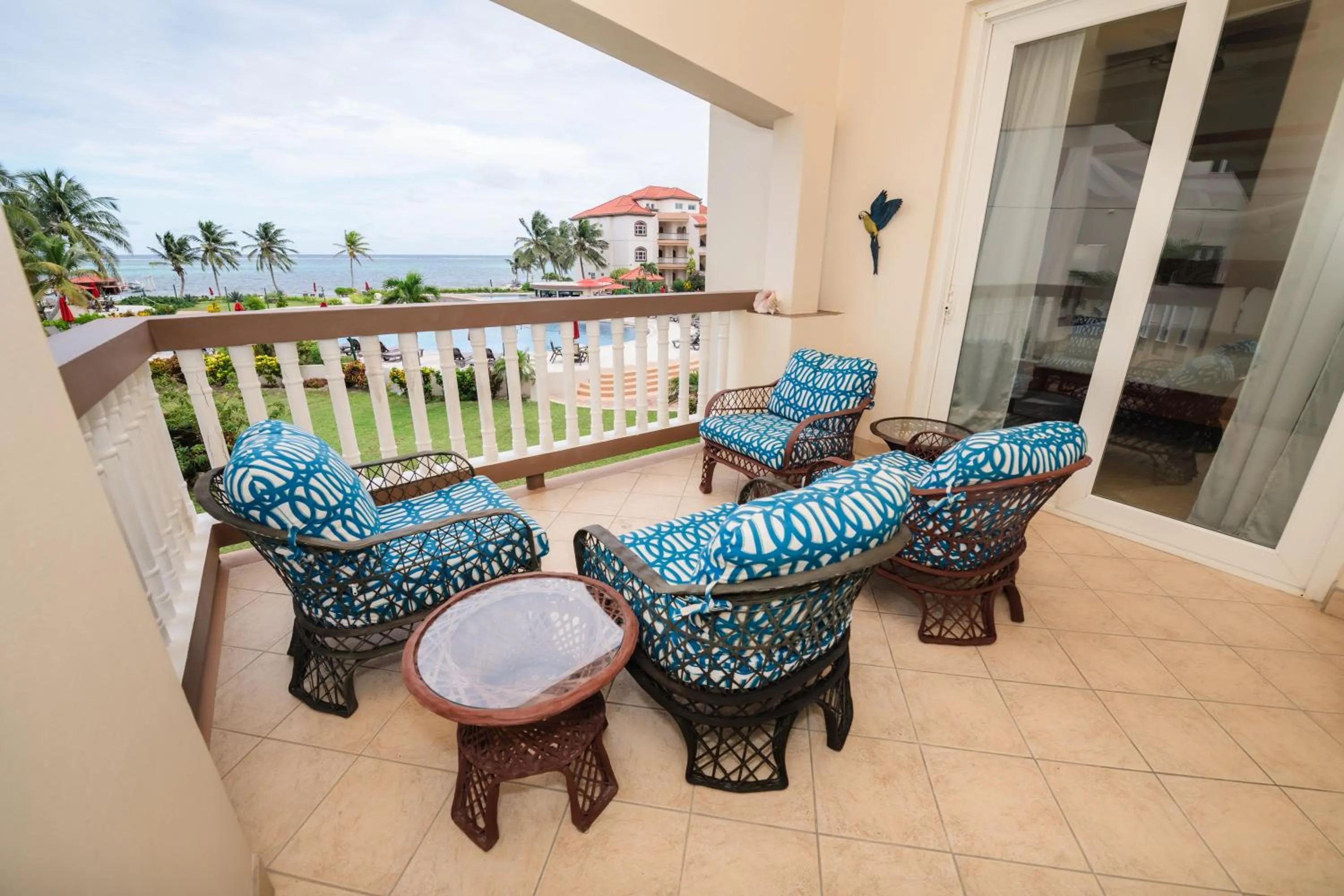 Balcony/Terrace in Grand Caribe Belize