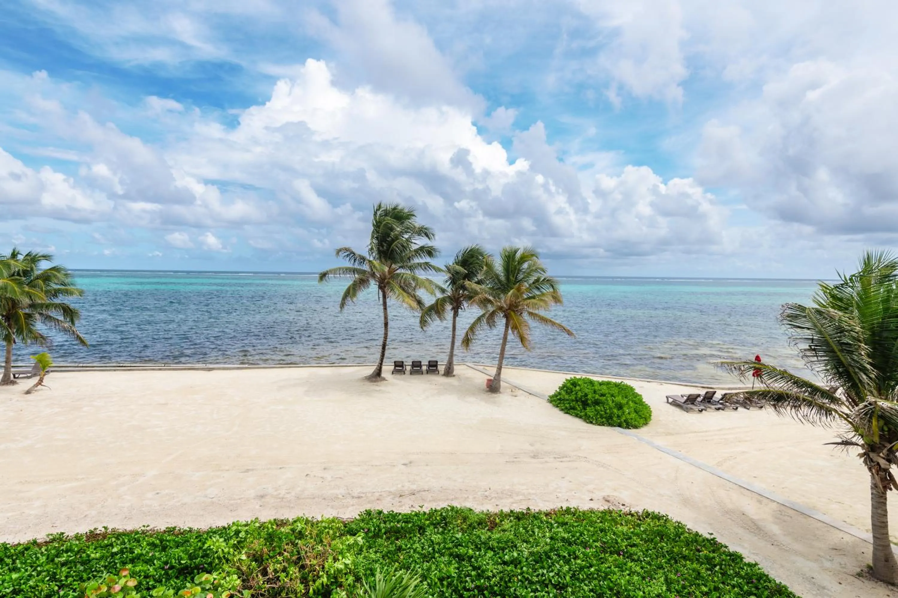 Natural landscape in Grand Caribe Belize
