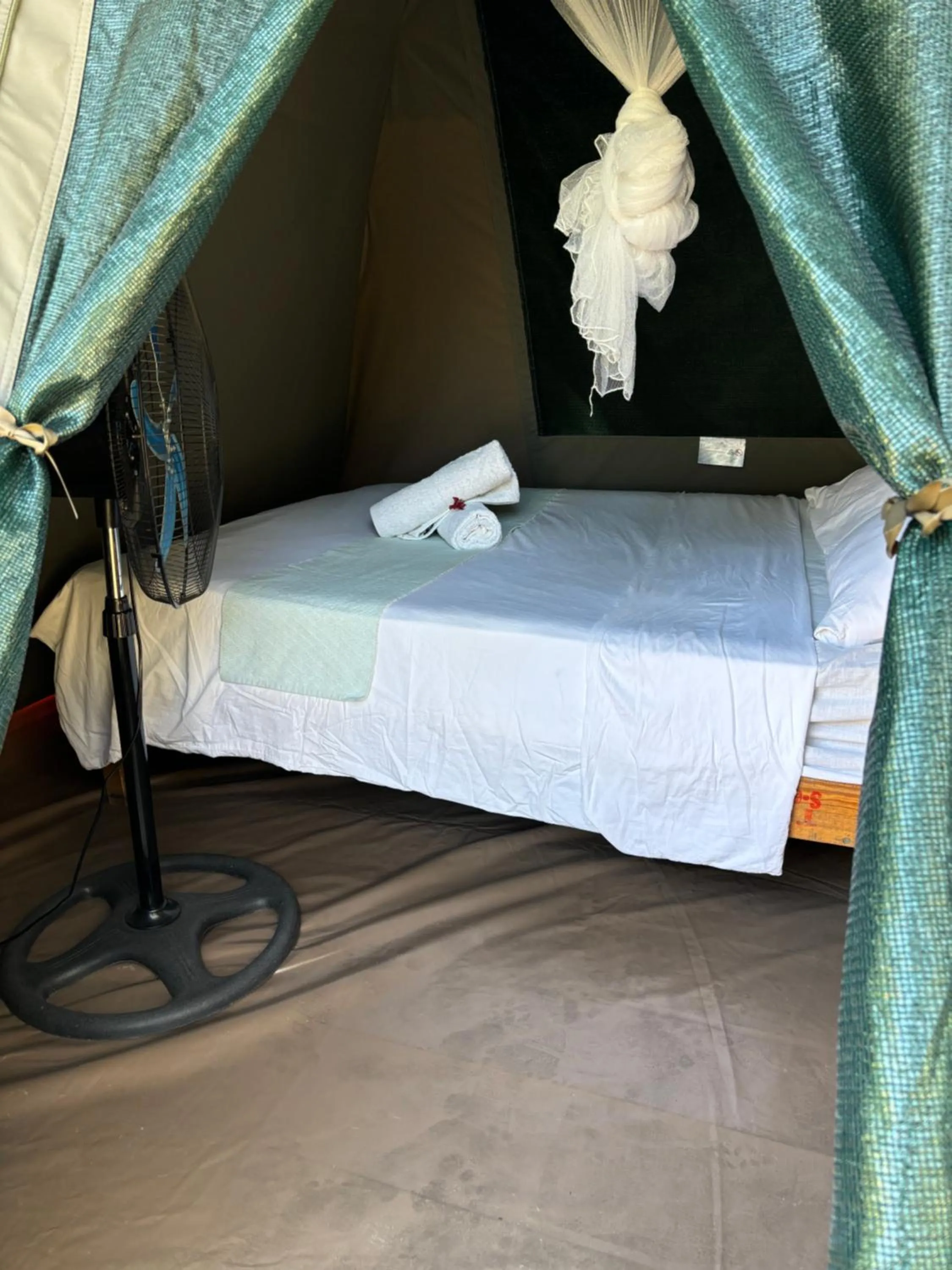 Bed in Mozambeat Motel