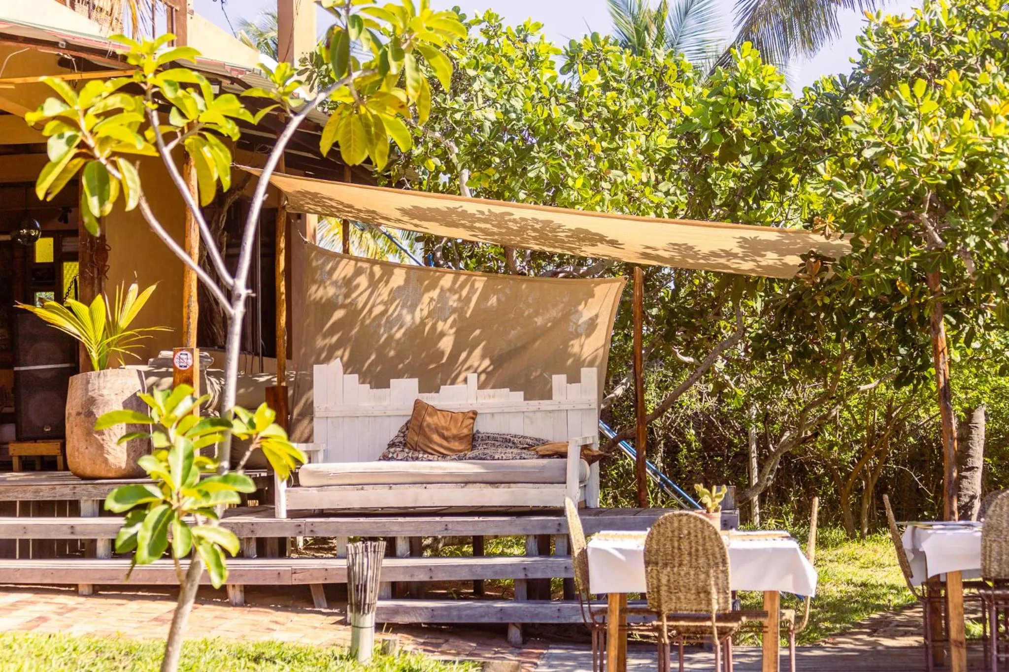 Garden in Mozambeat Motel