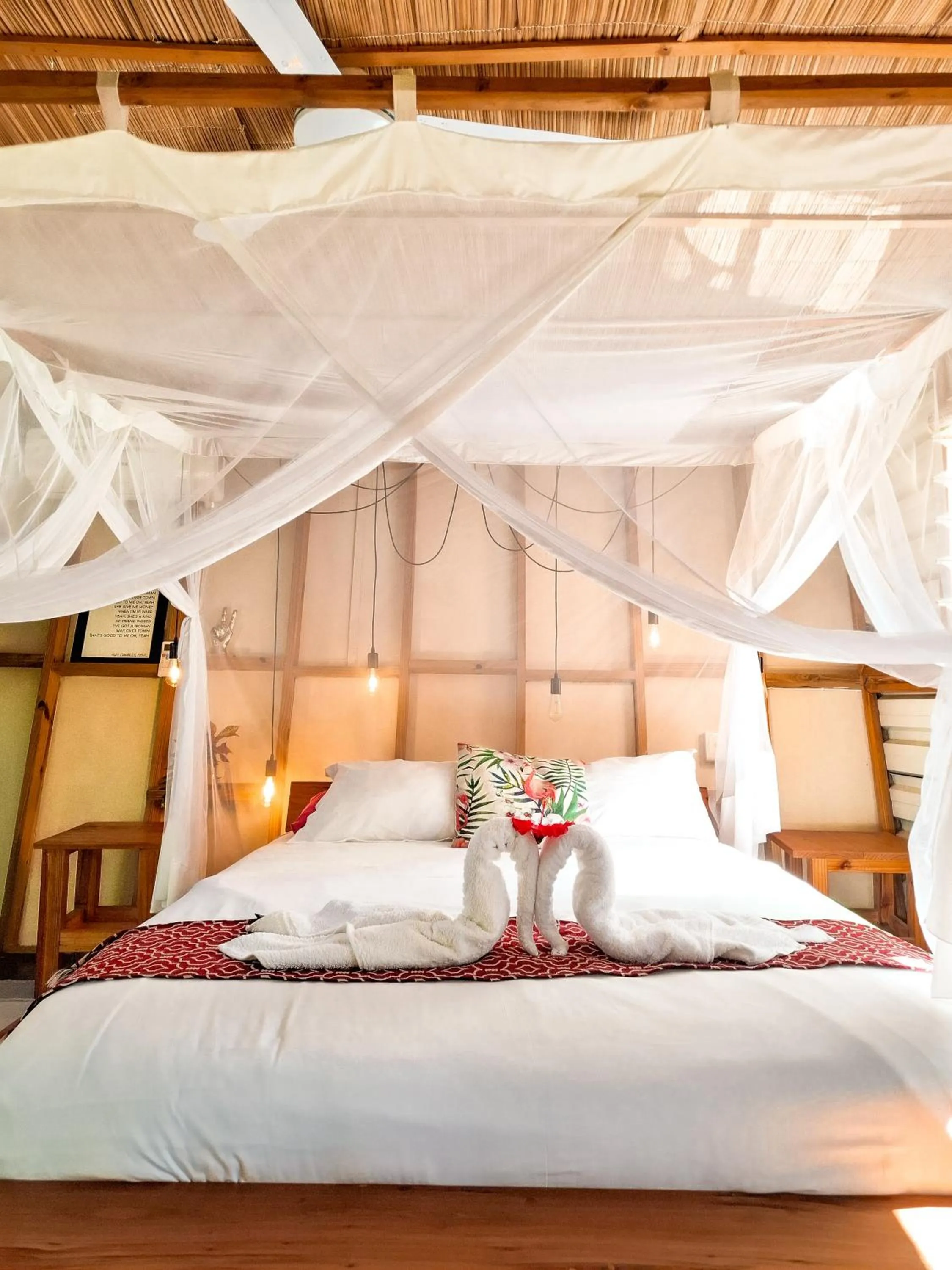 Bed in Mozambeat Motel