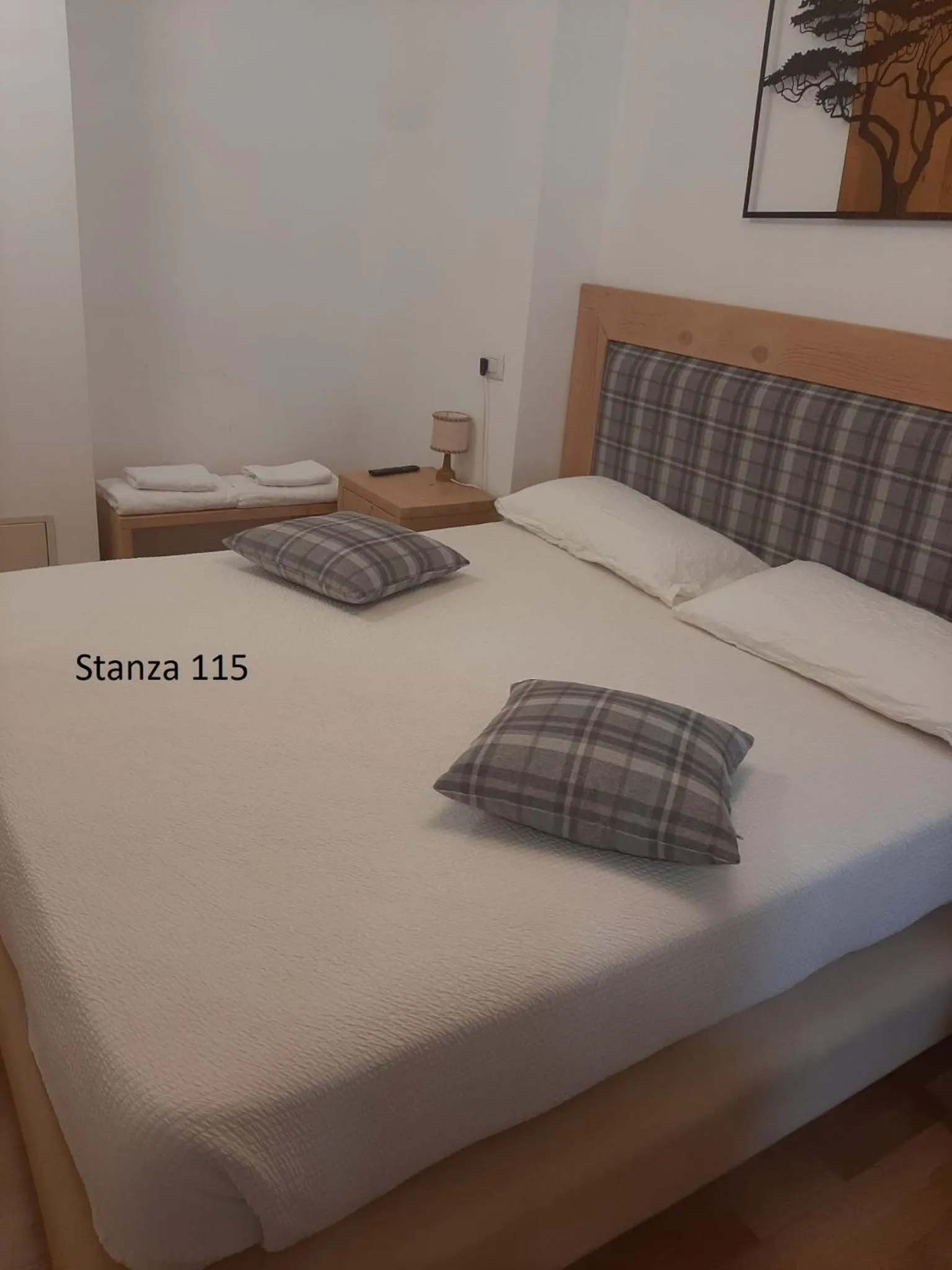 Bed in Hotel Pizboè