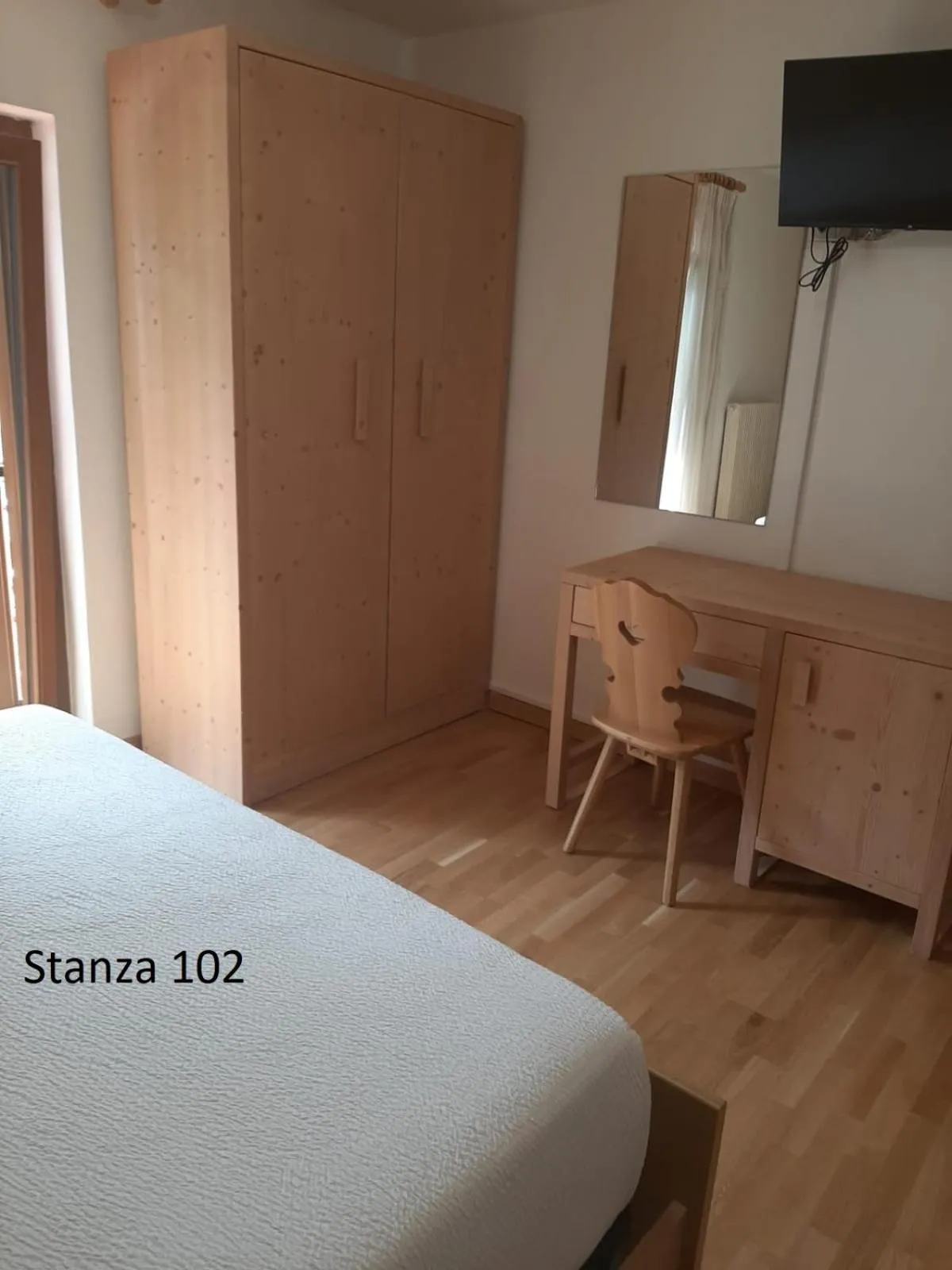 Bed in Hotel Pizboè