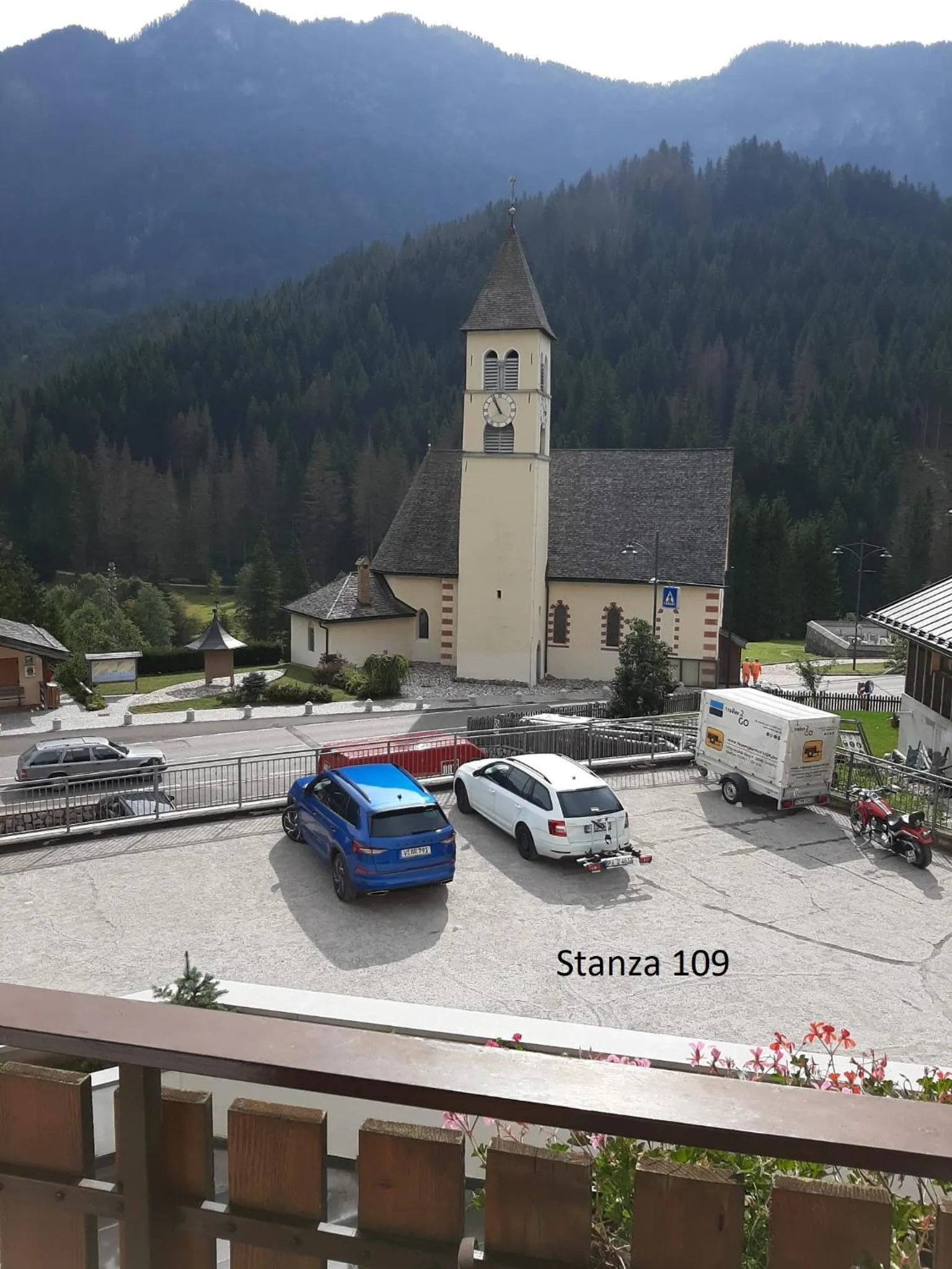 Mountain view in Hotel Pizboè