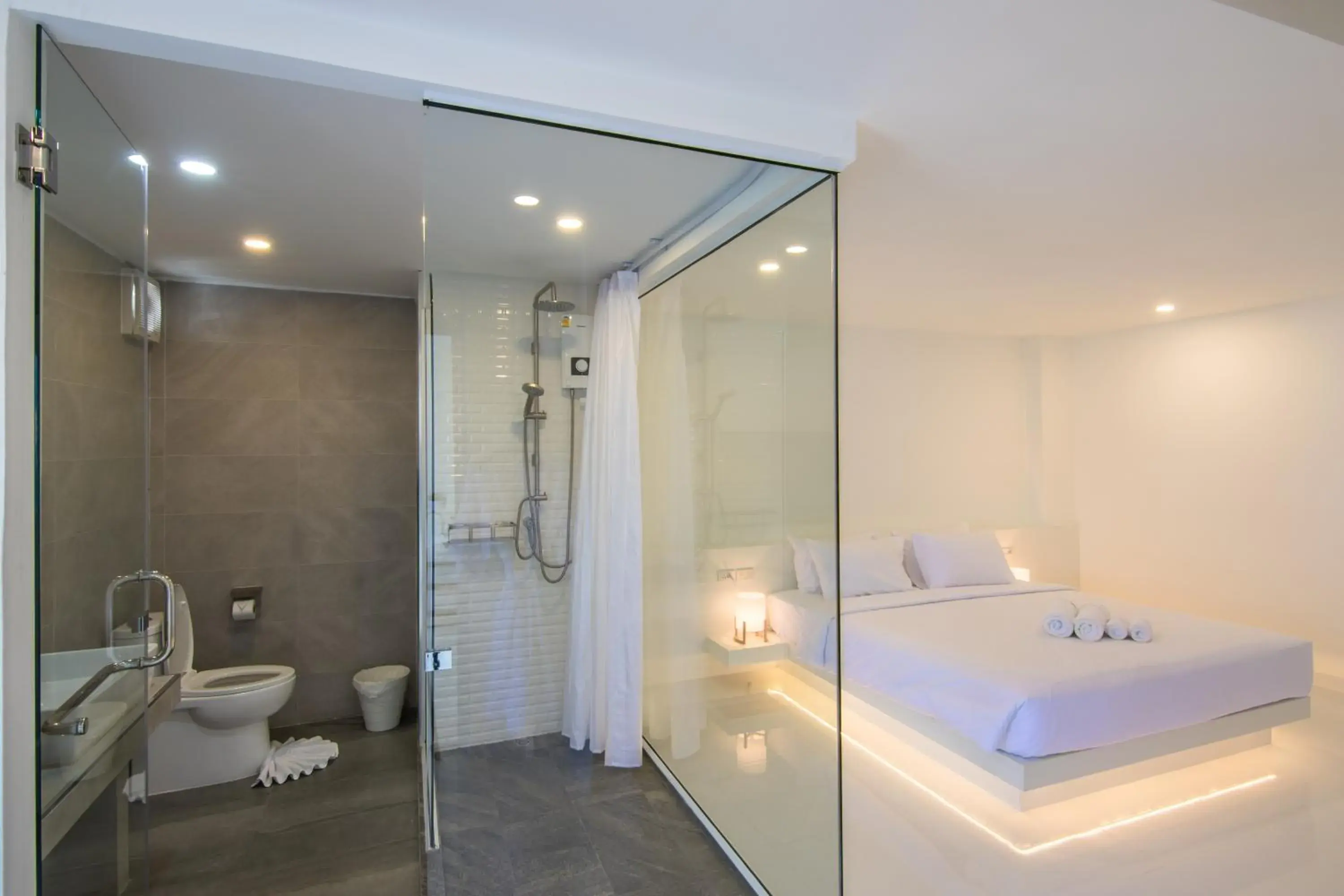 Bed in Thewhitehotel BY Charoensri - SHA Extra Plus Bed in Thewhitehotel BY Charoensri - SHA Extra Plus
