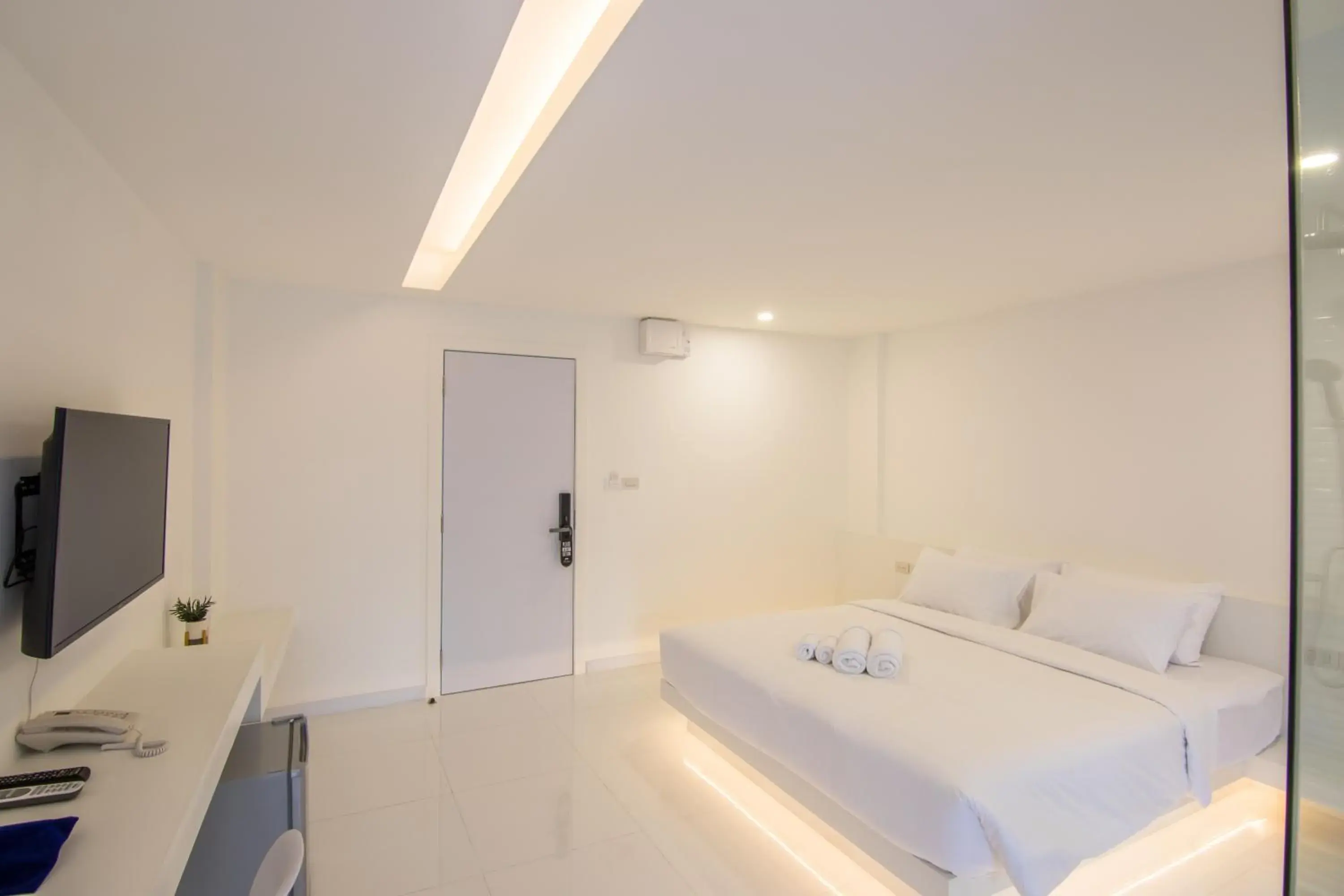 Bed in Thewhitehotel BY Charoensri - SHA Extra Plus Bed in Thewhitehotel BY Charoensri - SHA Extra Plus