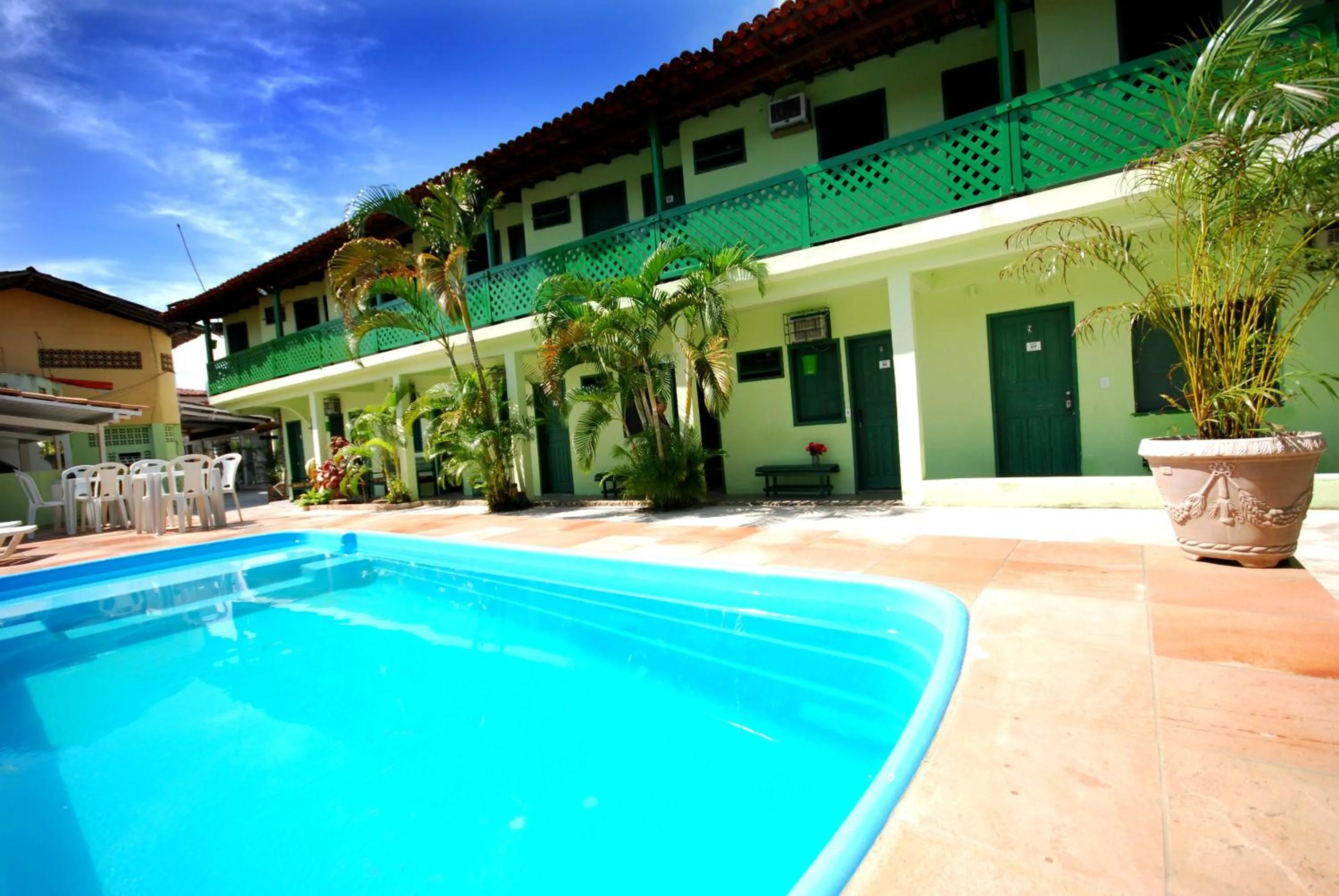 Swimming pool in Pousada Tapuia