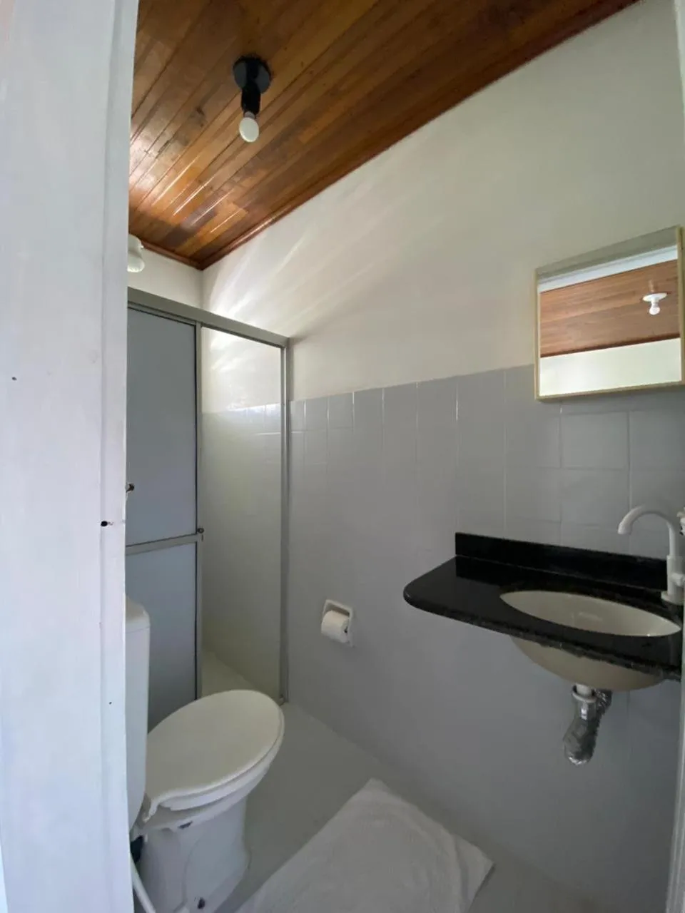 Bathroom in Pousada Tapuia