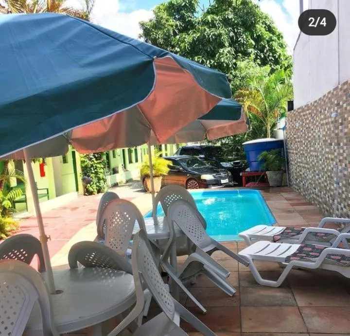 Swimming pool in Pousada Tapuia