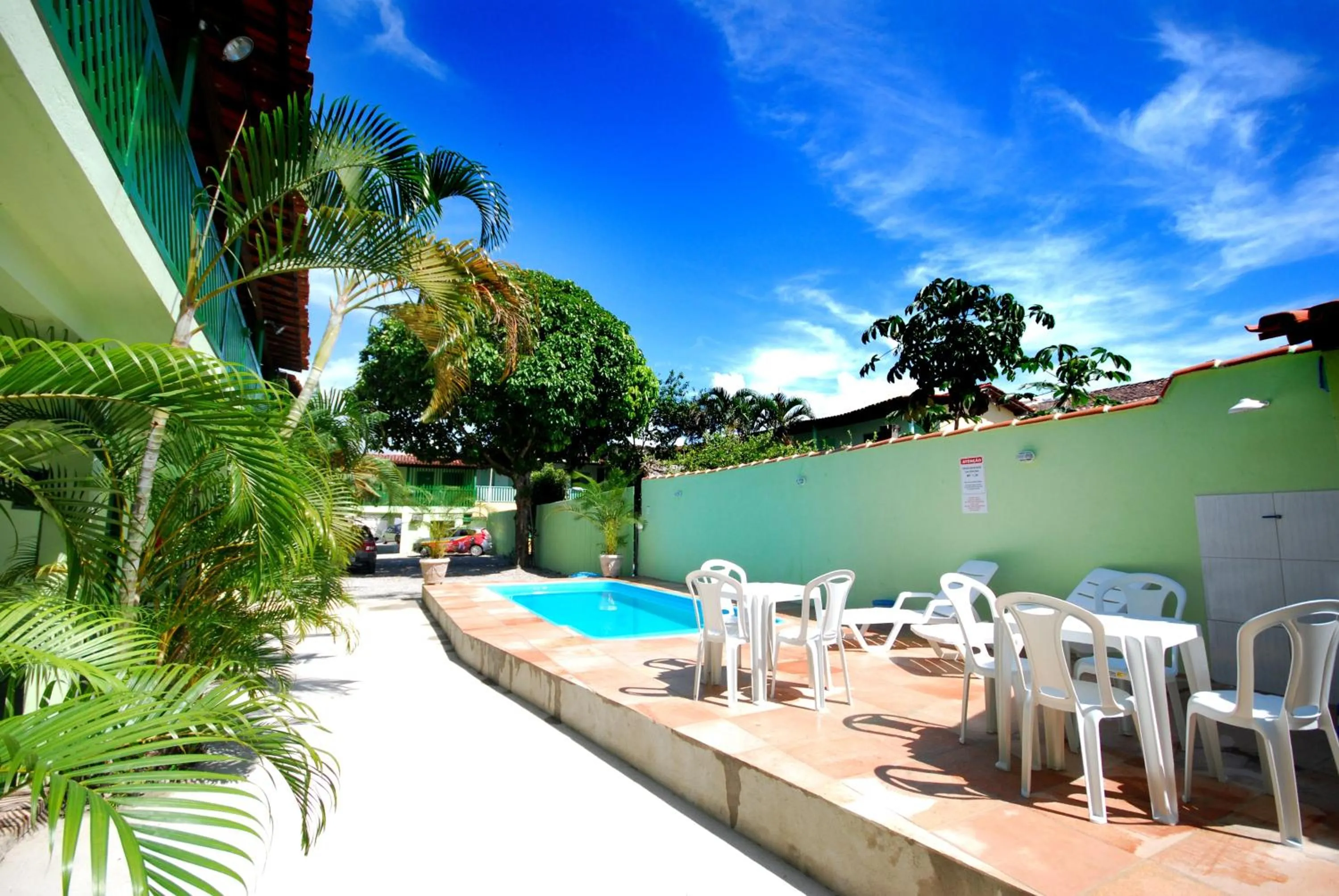 Patio in Pousada Tapuia