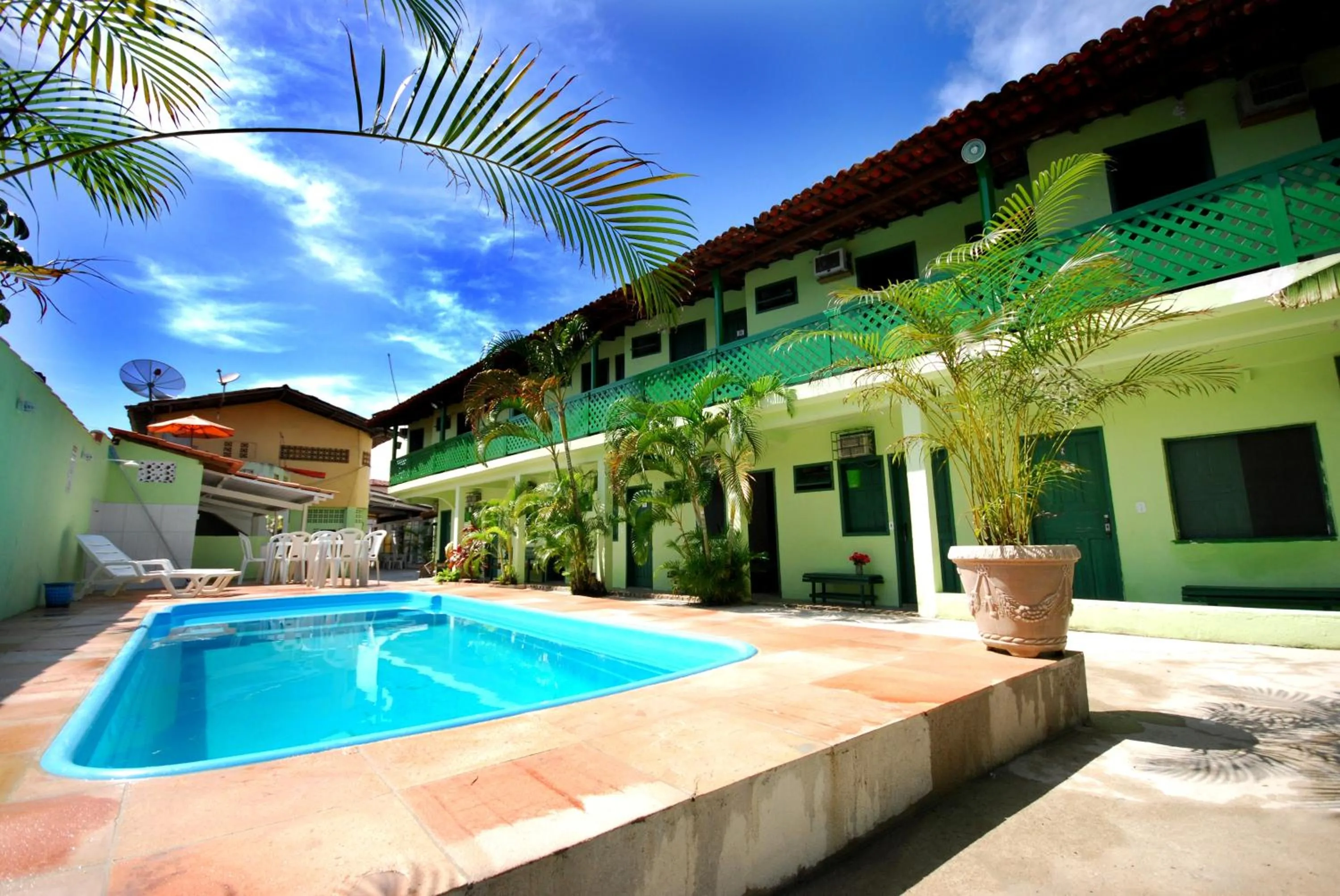 Swimming pool in Pousada Tapuia