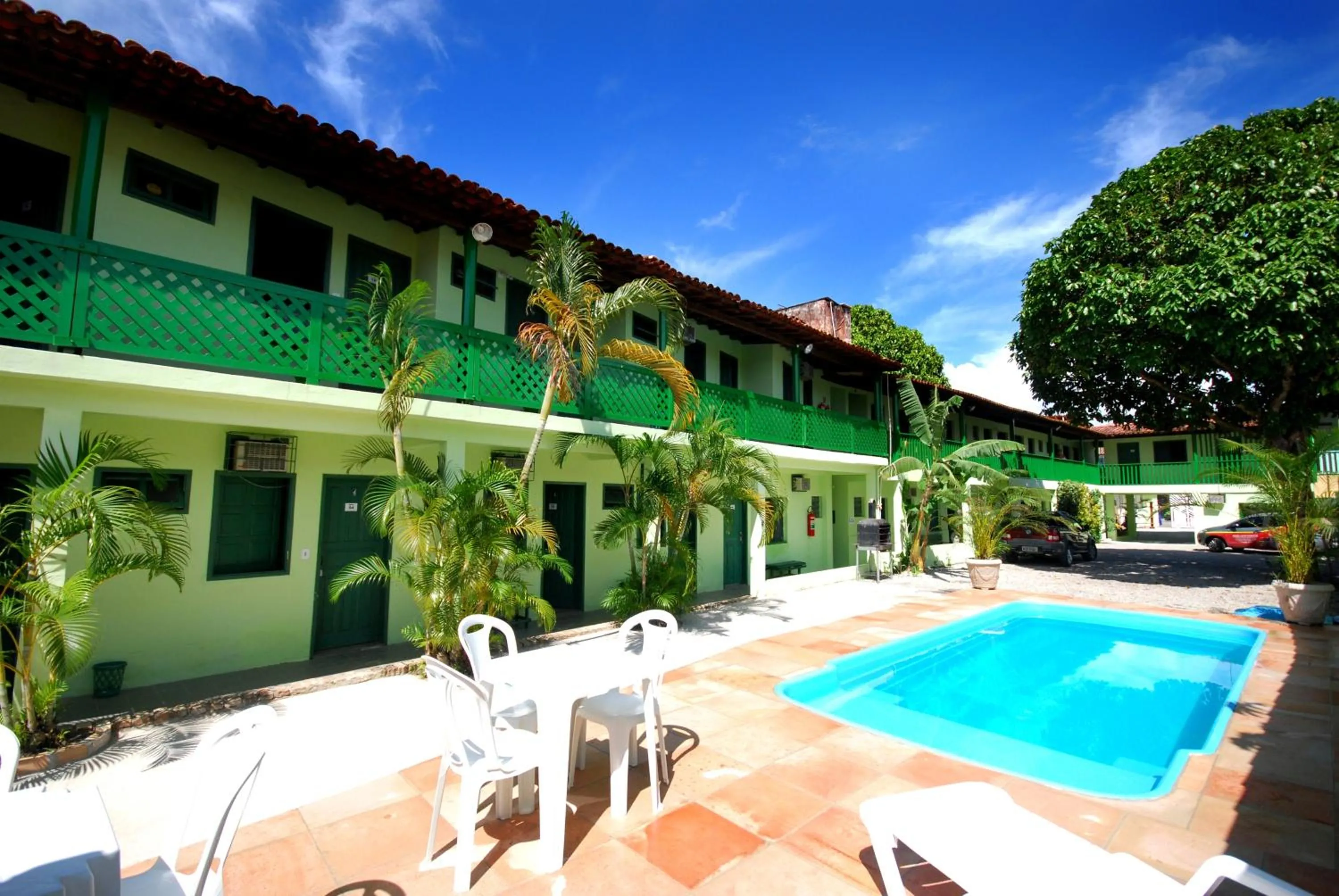 Swimming pool in Pousada Tapuia