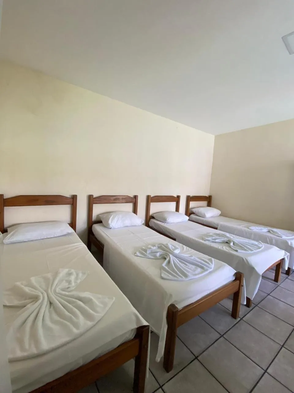 Bed in Pousada Tapuia