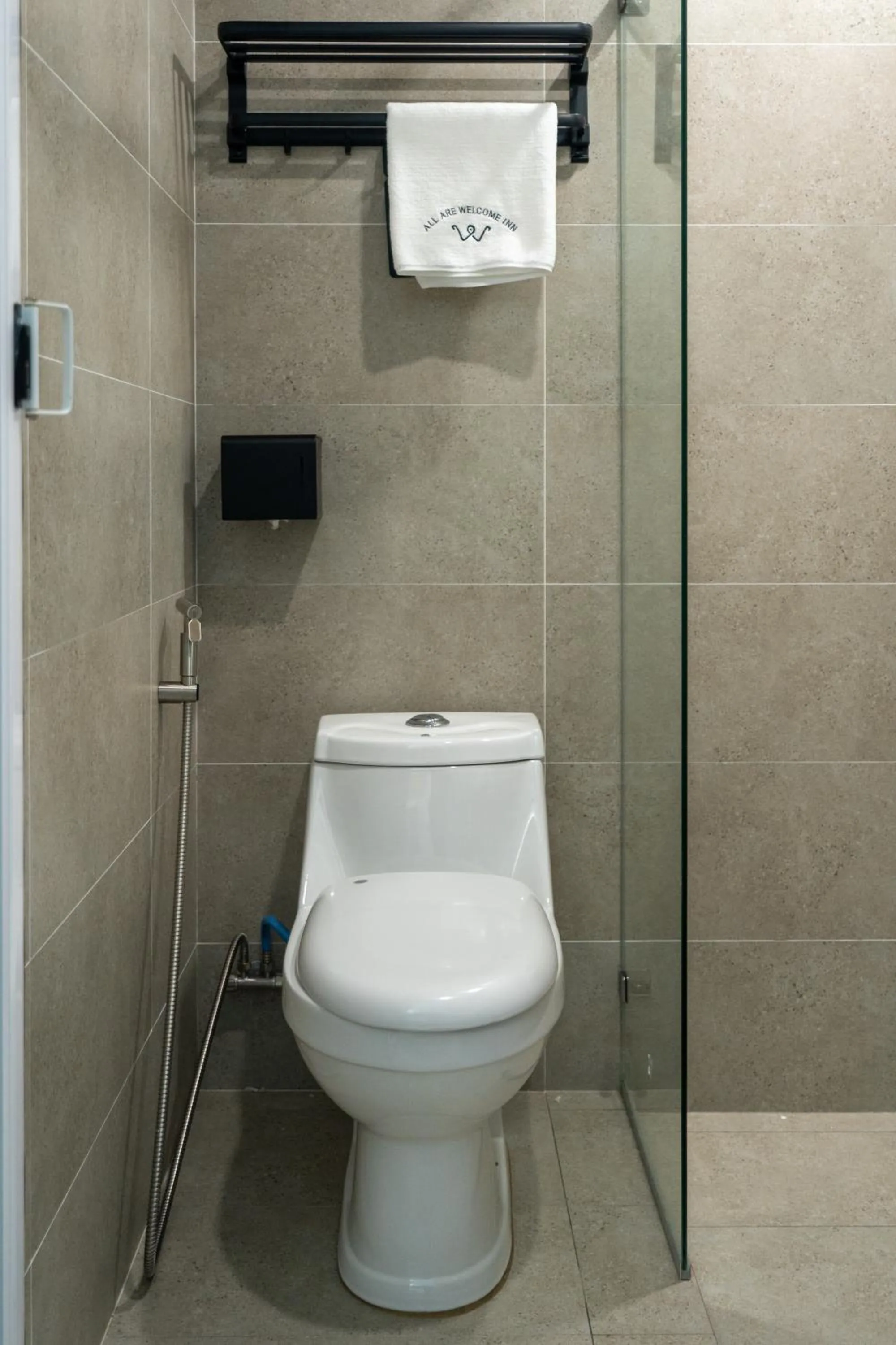 Toilet in All Are Welcome Lawas Boutique Hotel