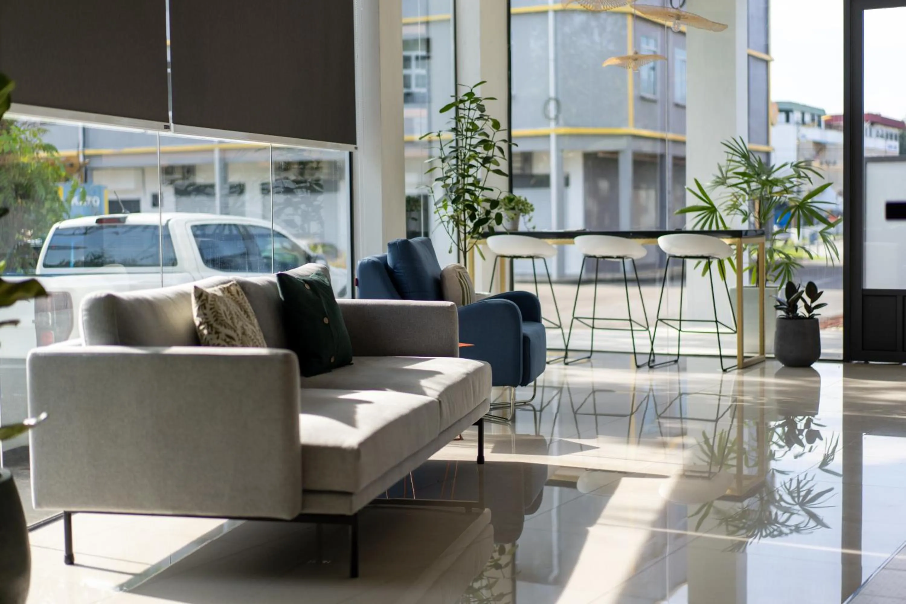 Lobby or reception in All Are Welcome Lawas Boutique Hotel