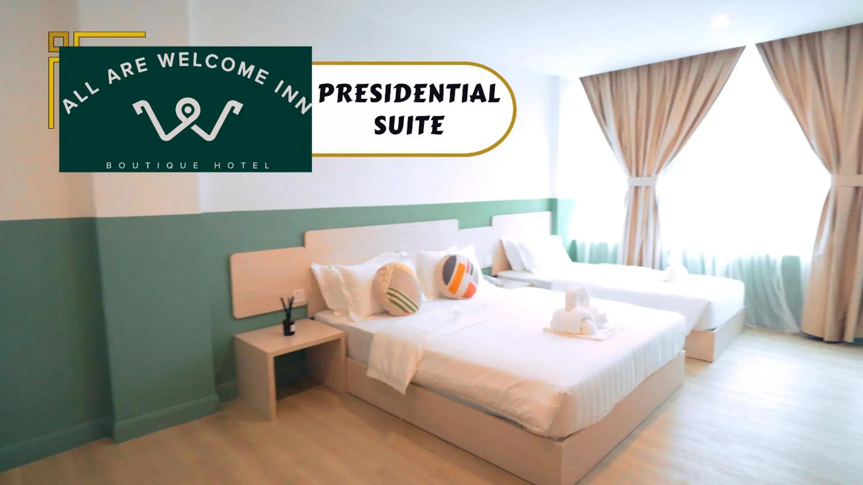 Bed in All Are Welcome Lawas Boutique Hotel Bed in All Are Welcome Lawas Boutique Hotel