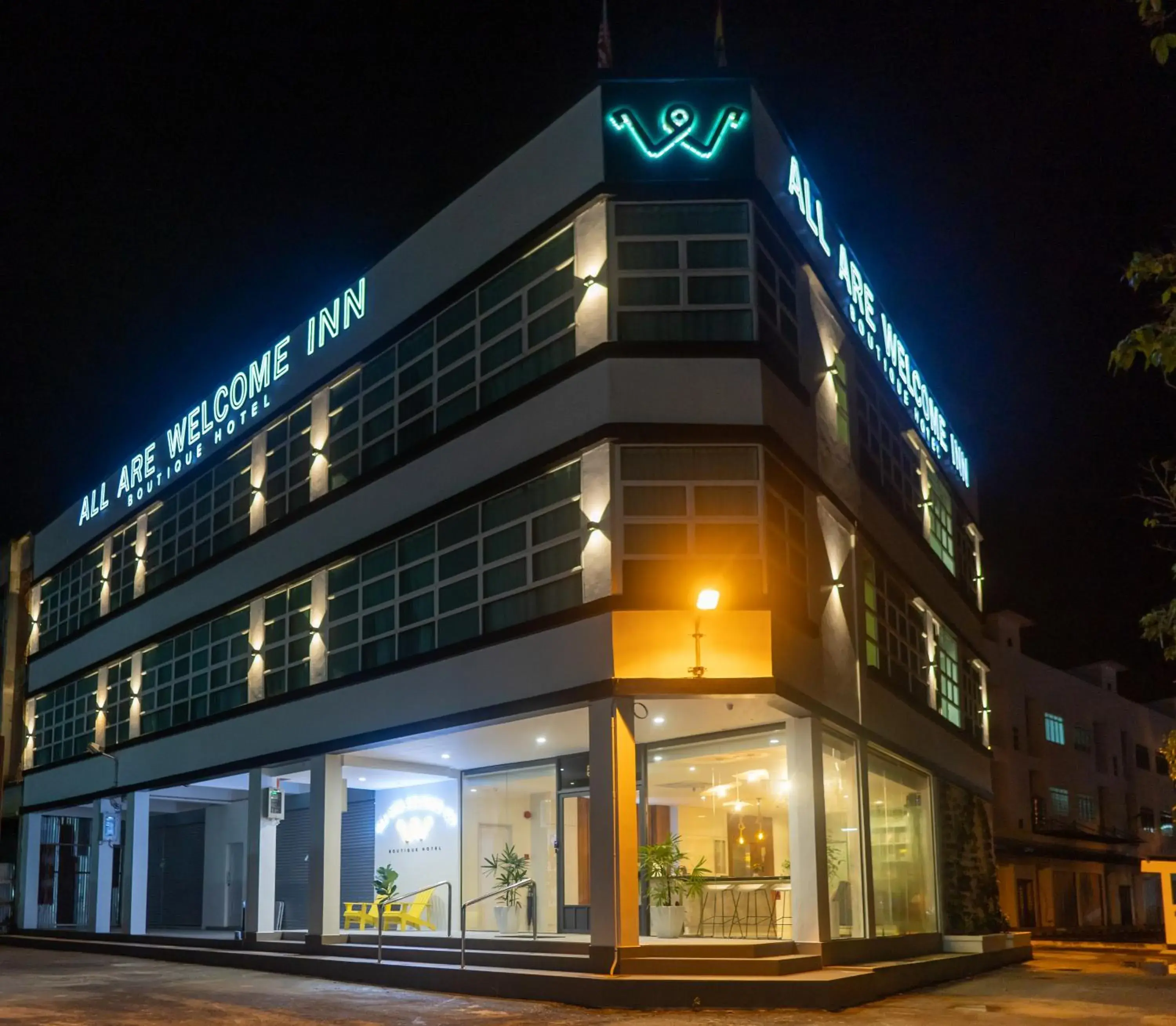 Property building in All Are Welcome Lawas Boutique Hotel Property building in All Are Welcome Lawas Boutique Hotel