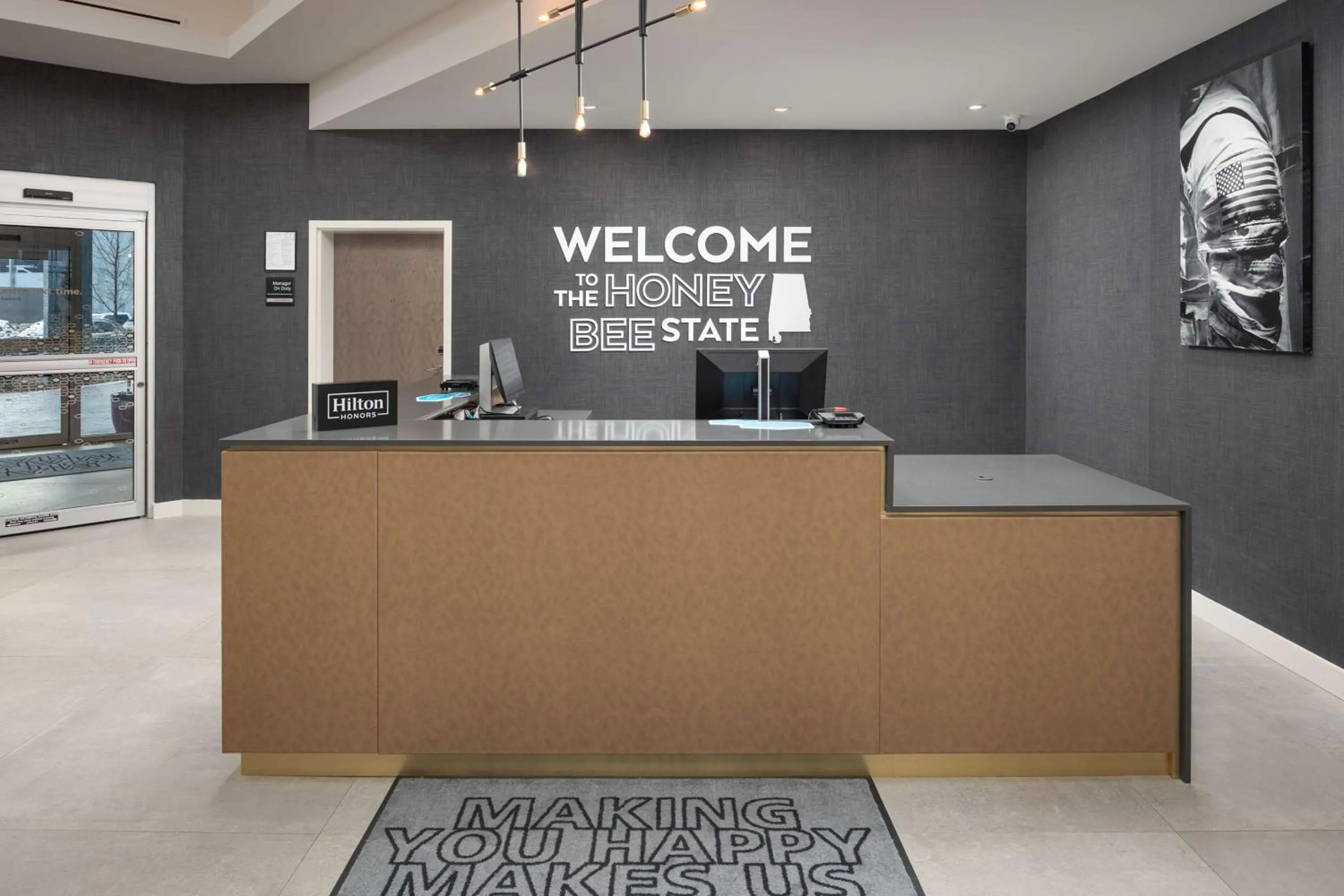 Lobby or reception in Hampton Inn & Suites Huntsville Downtown, Al
