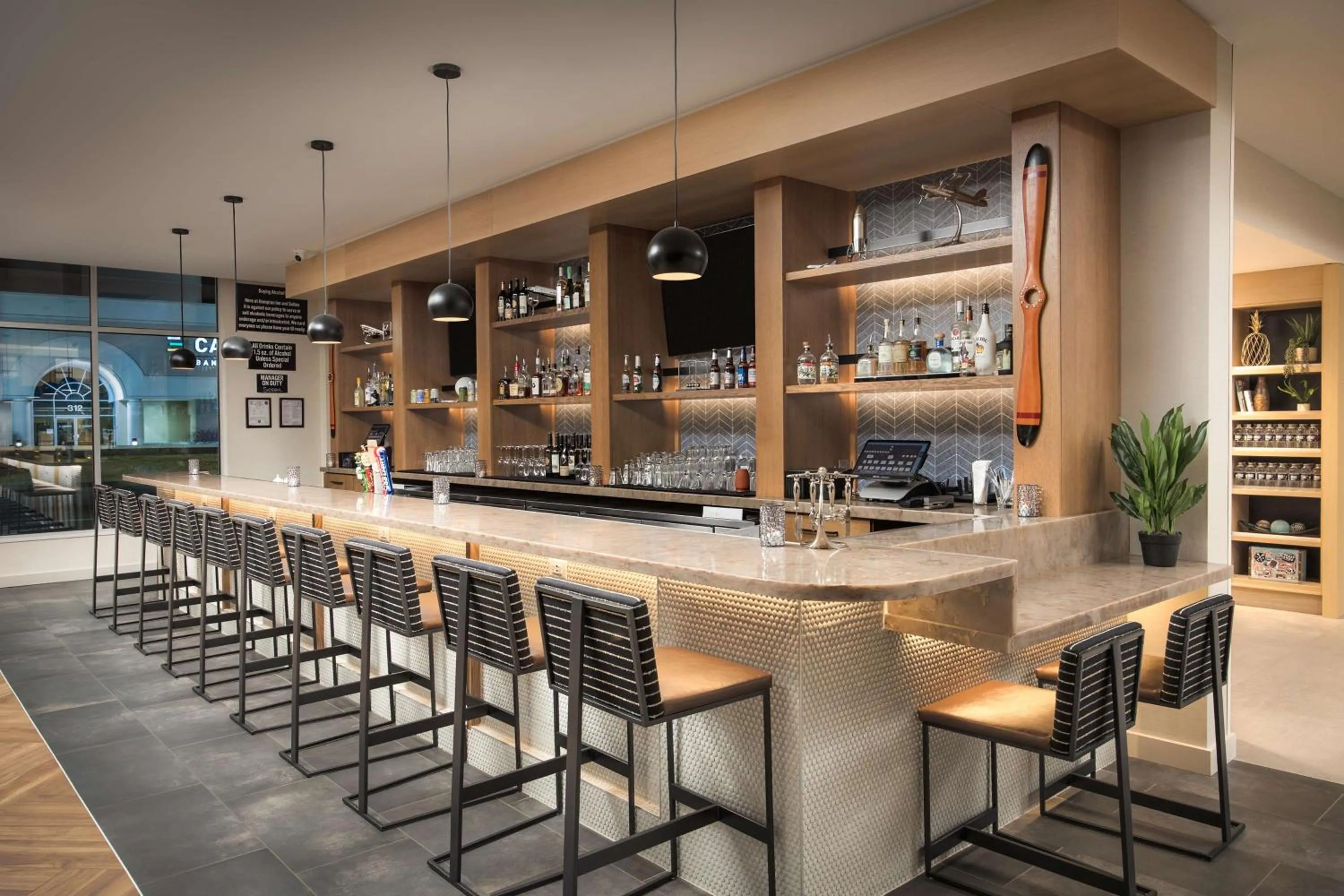 Lounge or bar in Hampton Inn & Suites Huntsville Downtown, Al