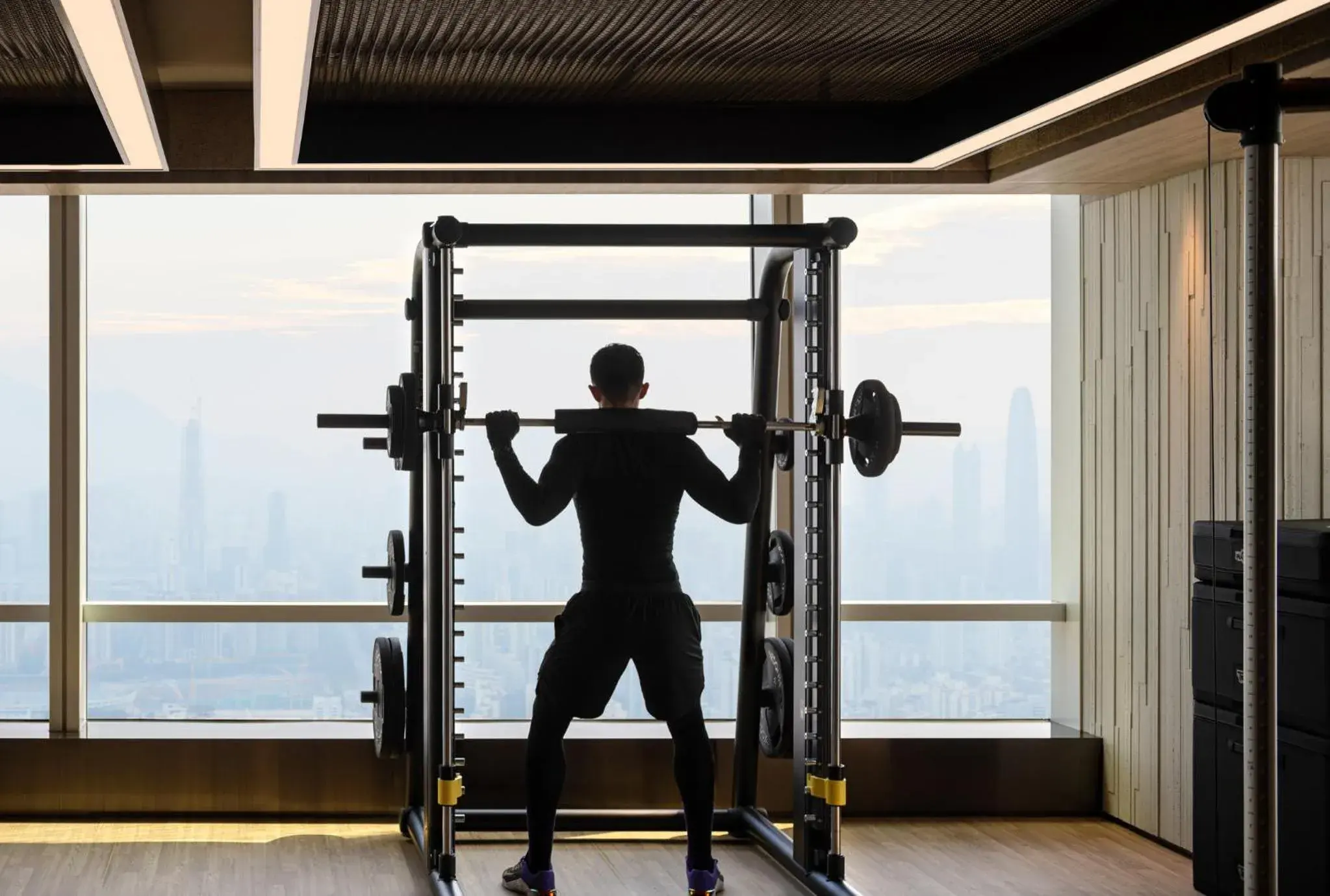 Fitness centre/facilities in Mandarin Oriental, Shenzhen Fitness centre/facilities in Mandarin Oriental, Shenzhen