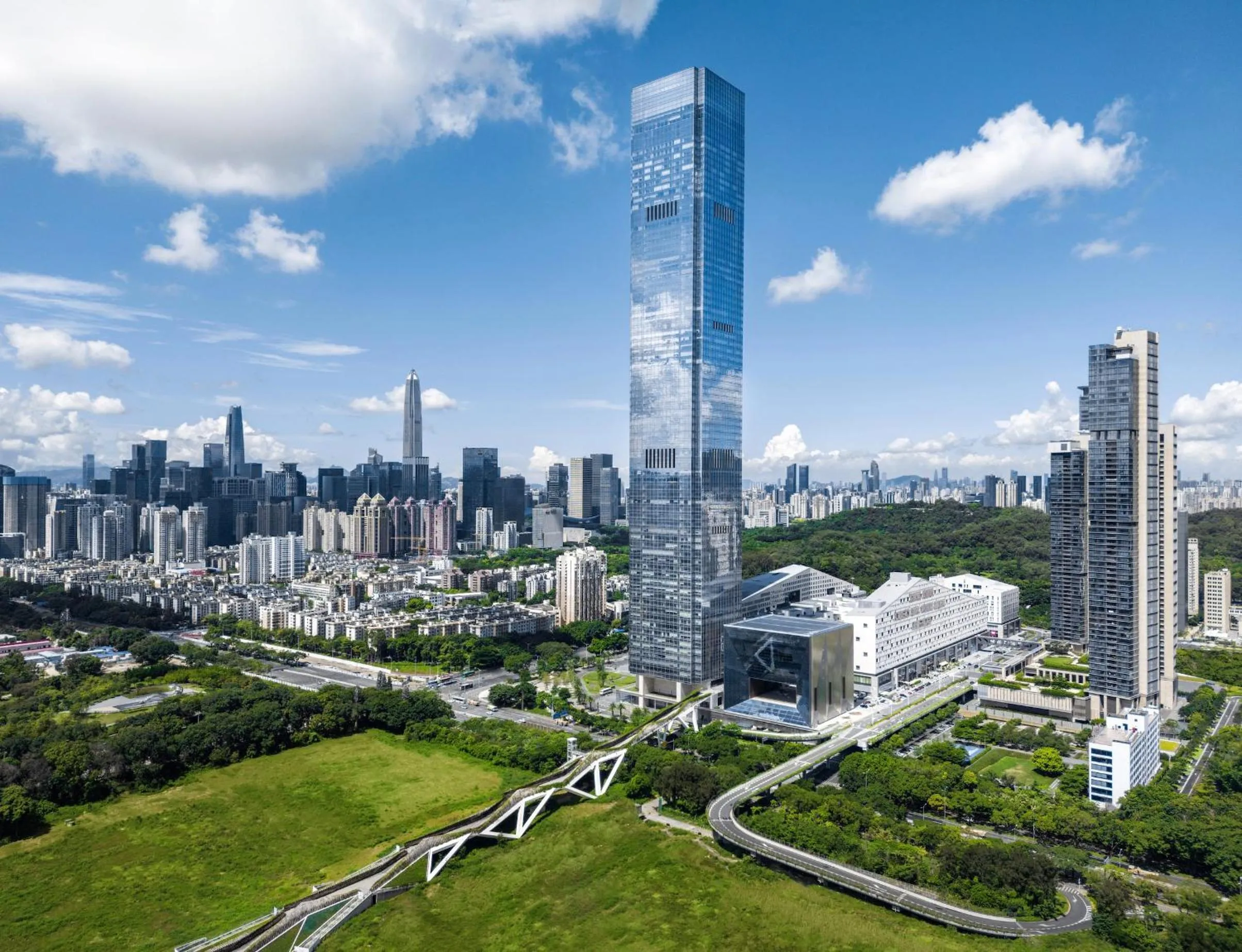 Property building in Mandarin Oriental, Shenzhen