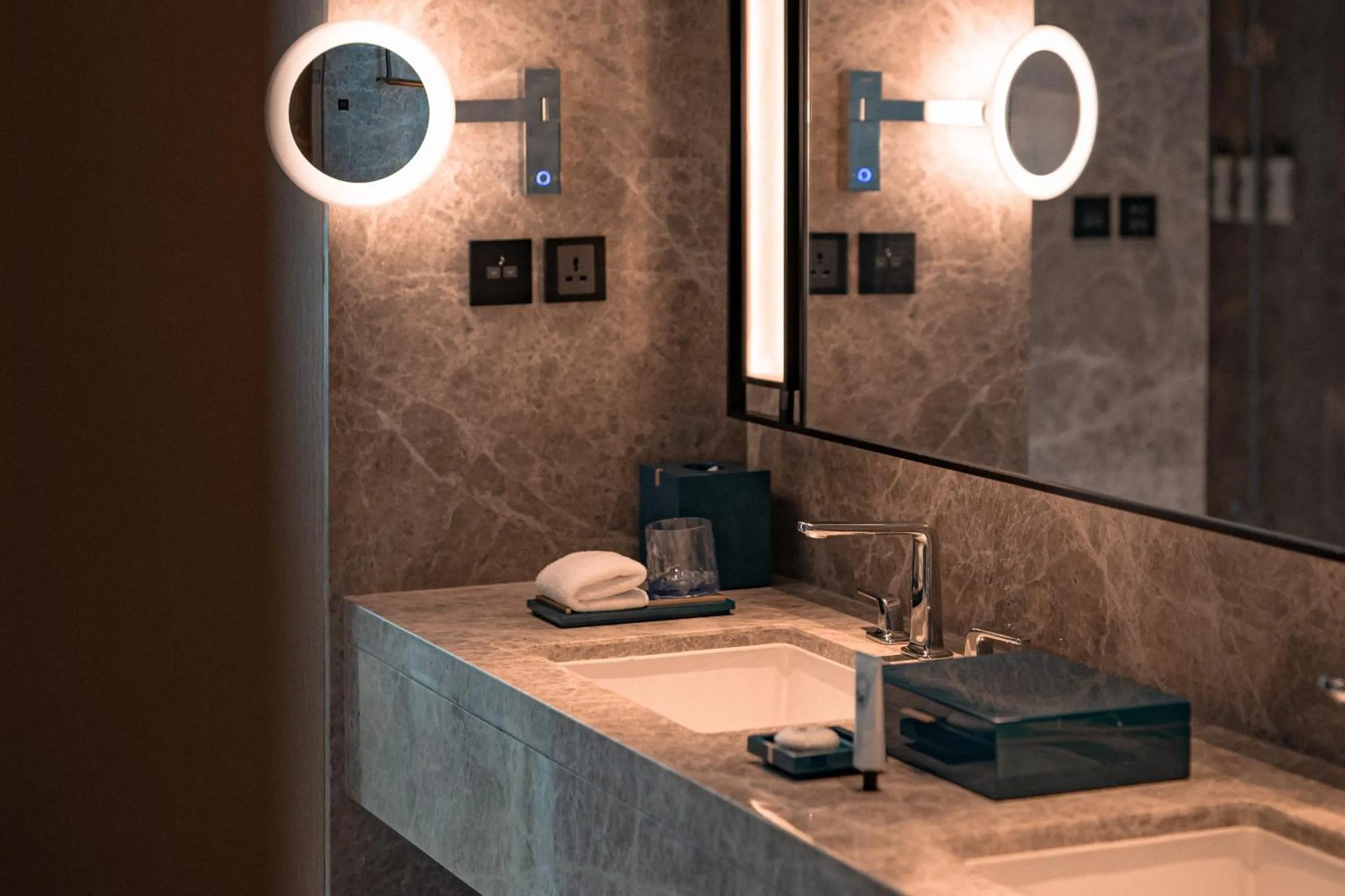 Bathroom in Mandarin Oriental, Shenzhen