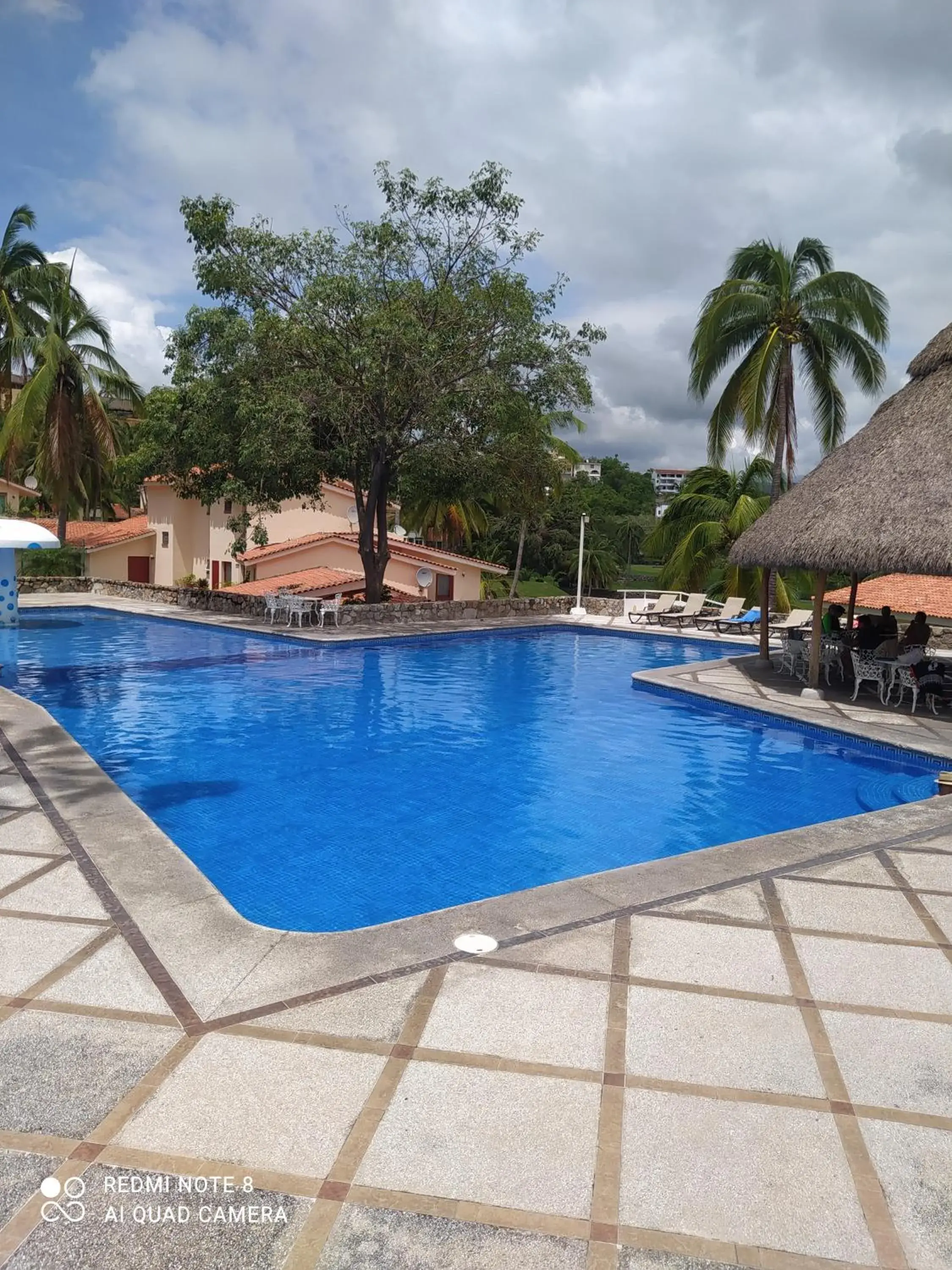 Pool view in Villas del Palmar Manzanillo with Beach Club Pool view in Villas del Palmar Manzanillo with Beach Club