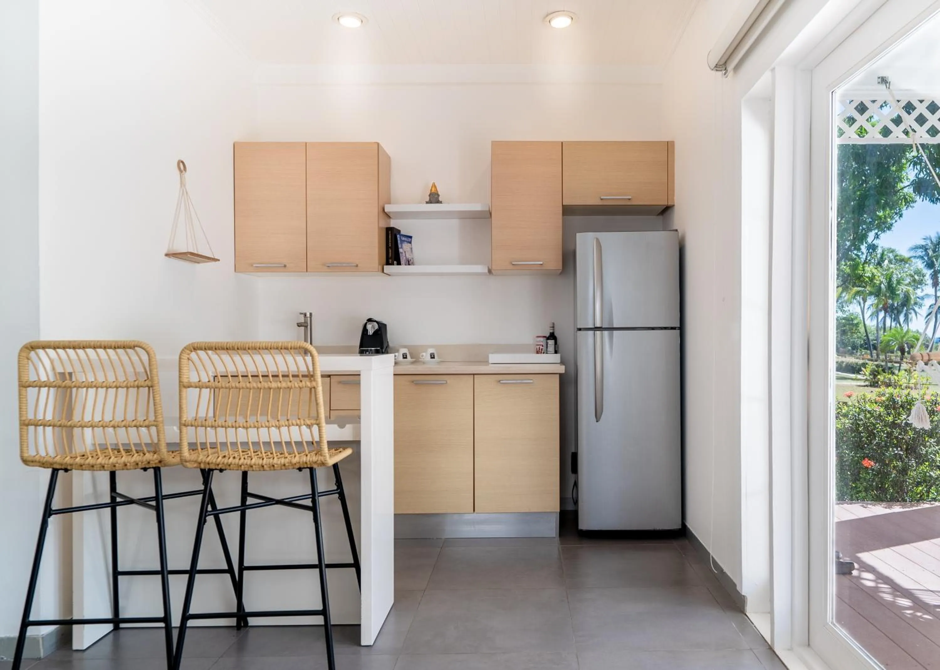 Kitchen or kitchenette in Azul Hotel & Retreat