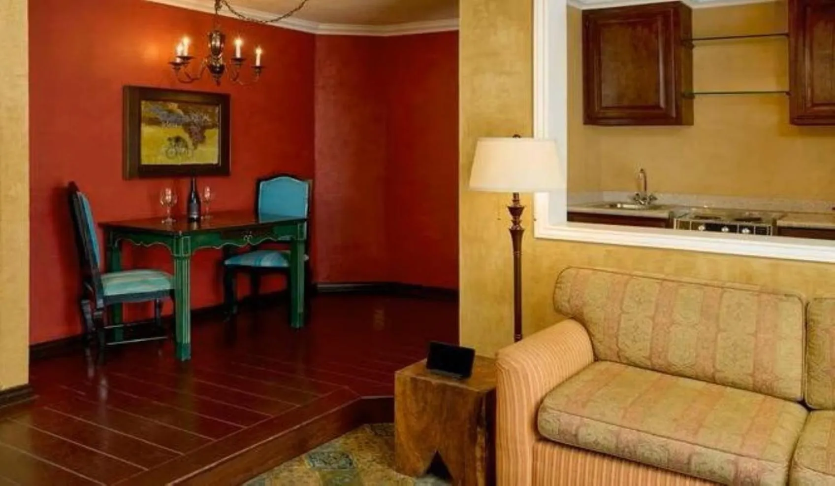 Seating area in Petit Ermitage