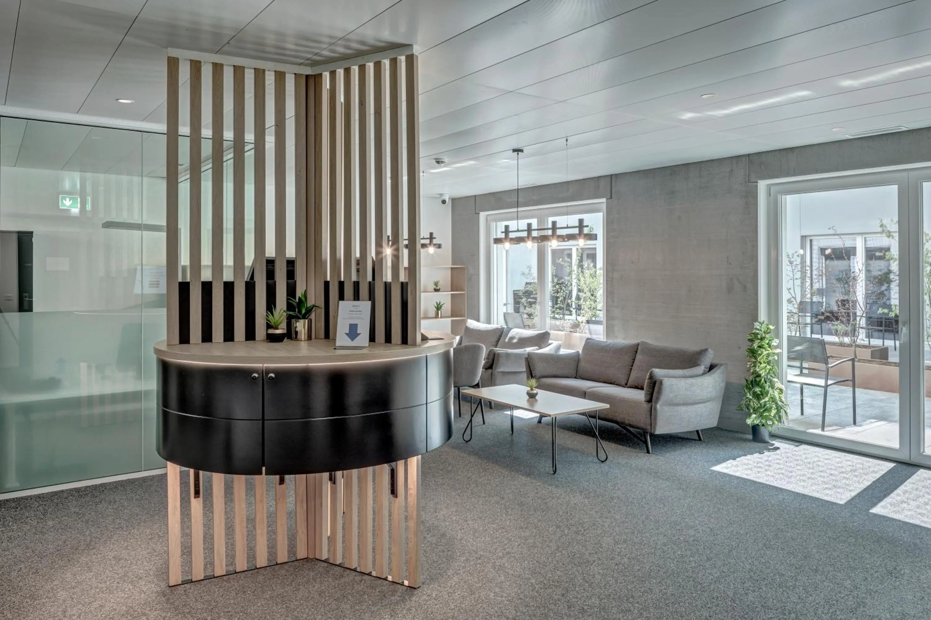 Lobby or reception in MOOI Apartments Schlieren