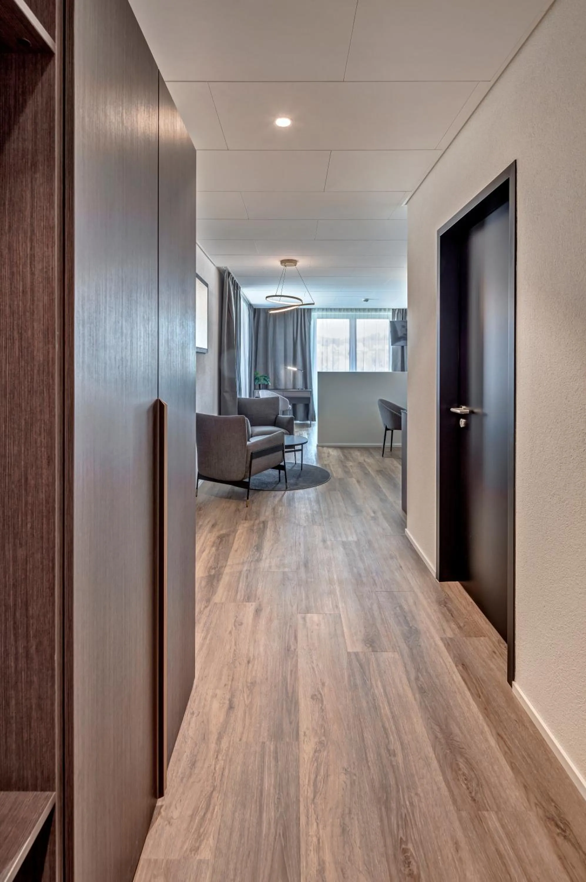 Seating area in MOOI Apartments Schlieren