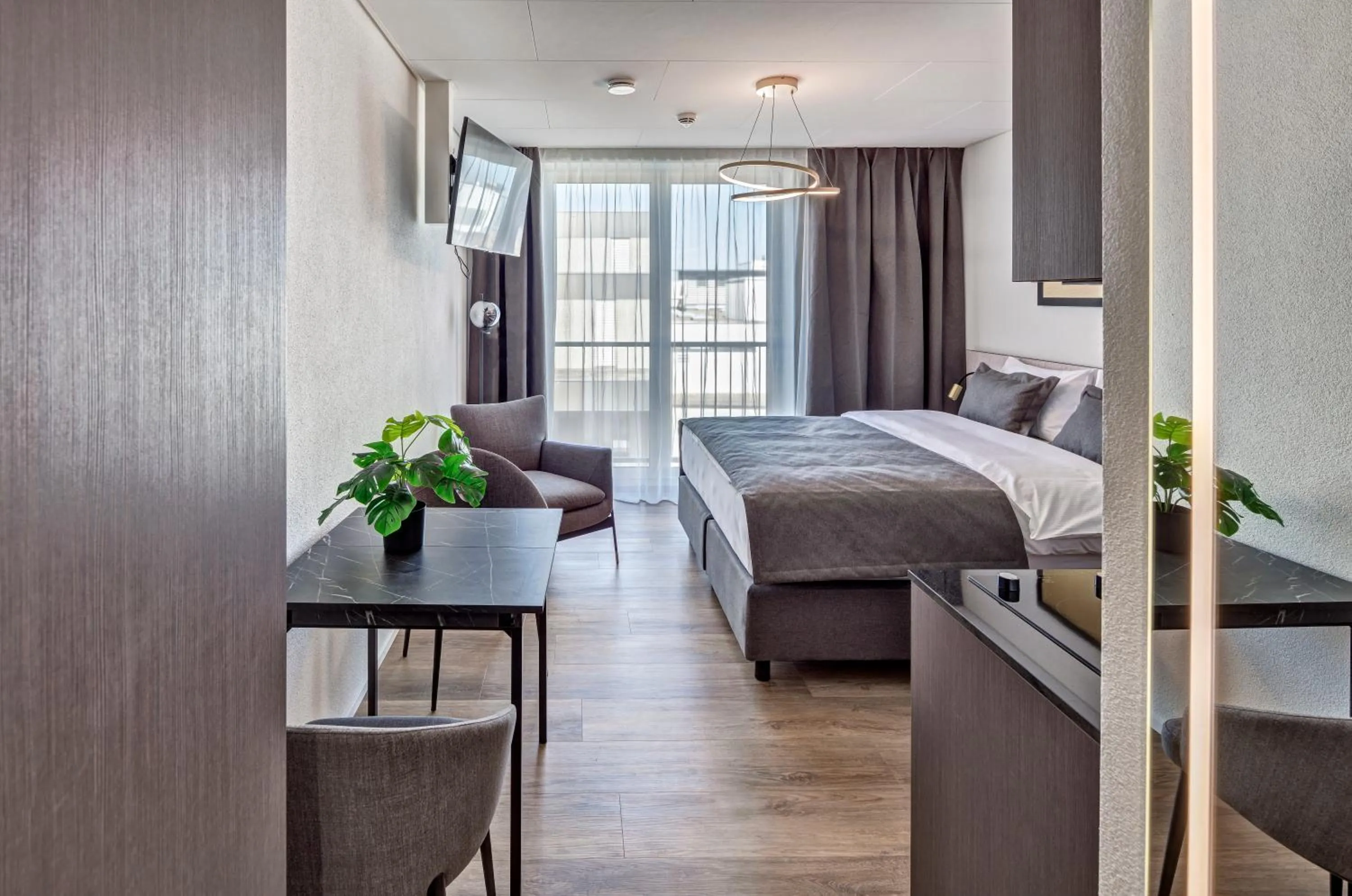 Photo of the whole room, Bed in MOOI Apartments Schlieren