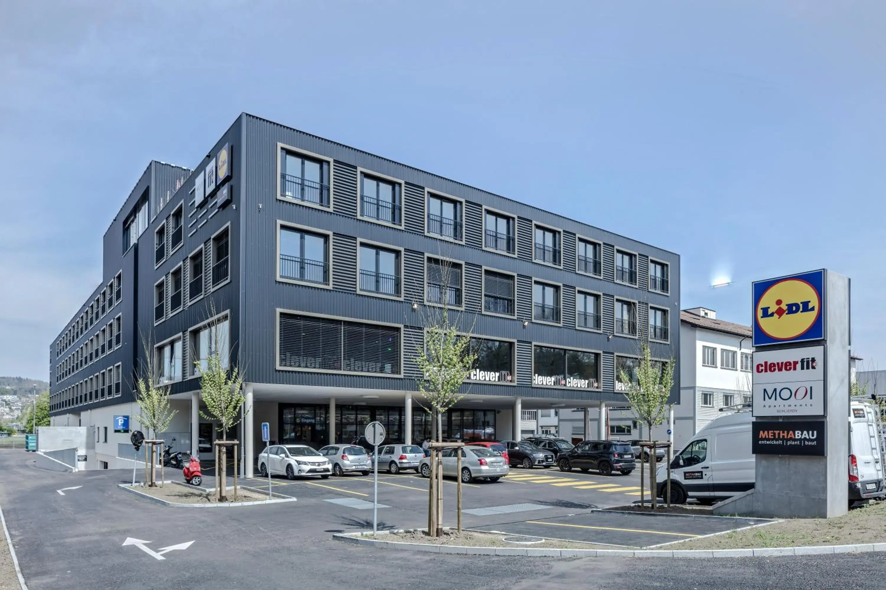 Property building in MOOI Apartments Schlieren Property building in MOOI Apartments Schlieren