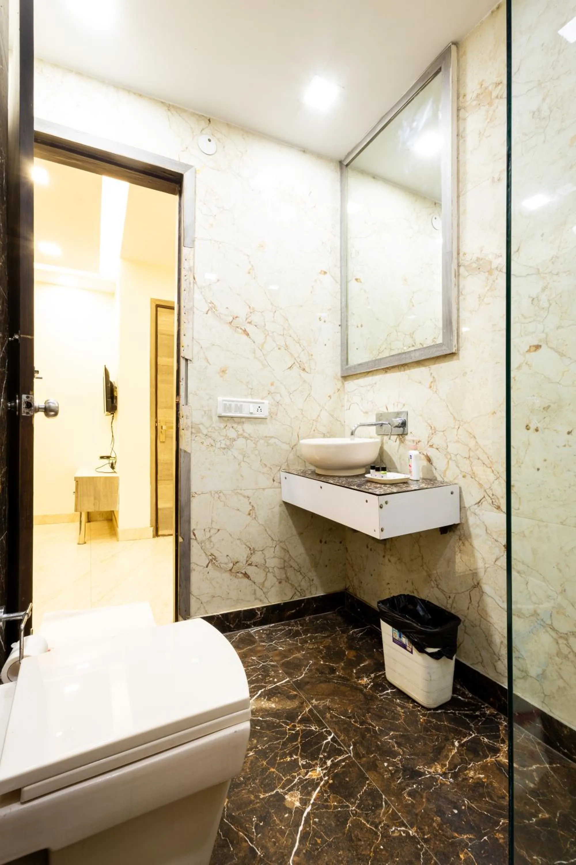 Shower in Hotel Red Castle - Karol Bagh - Where luxury meets comfort