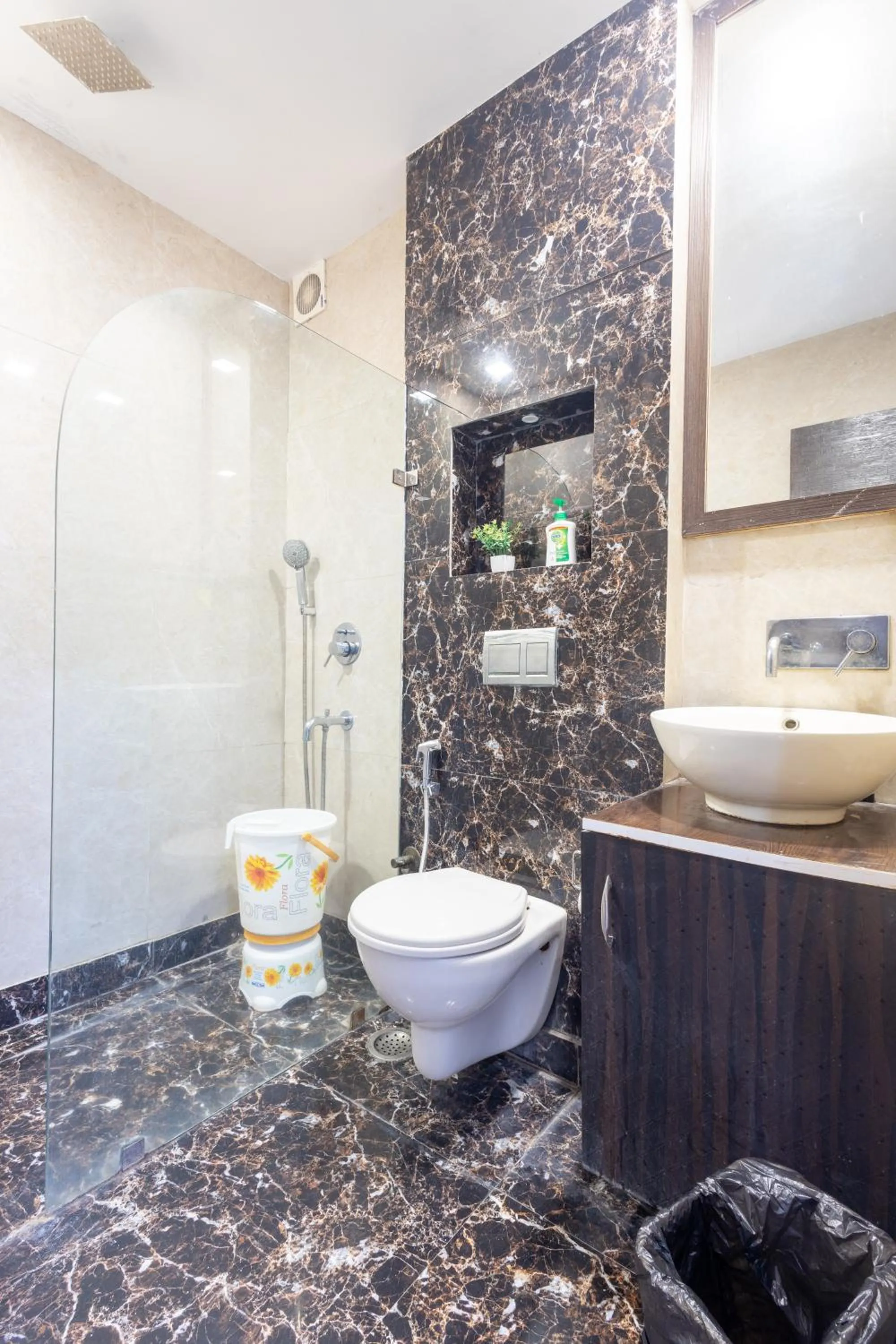 Shower in Hotel Red Castle - Karol Bagh - Where luxury meets comfort