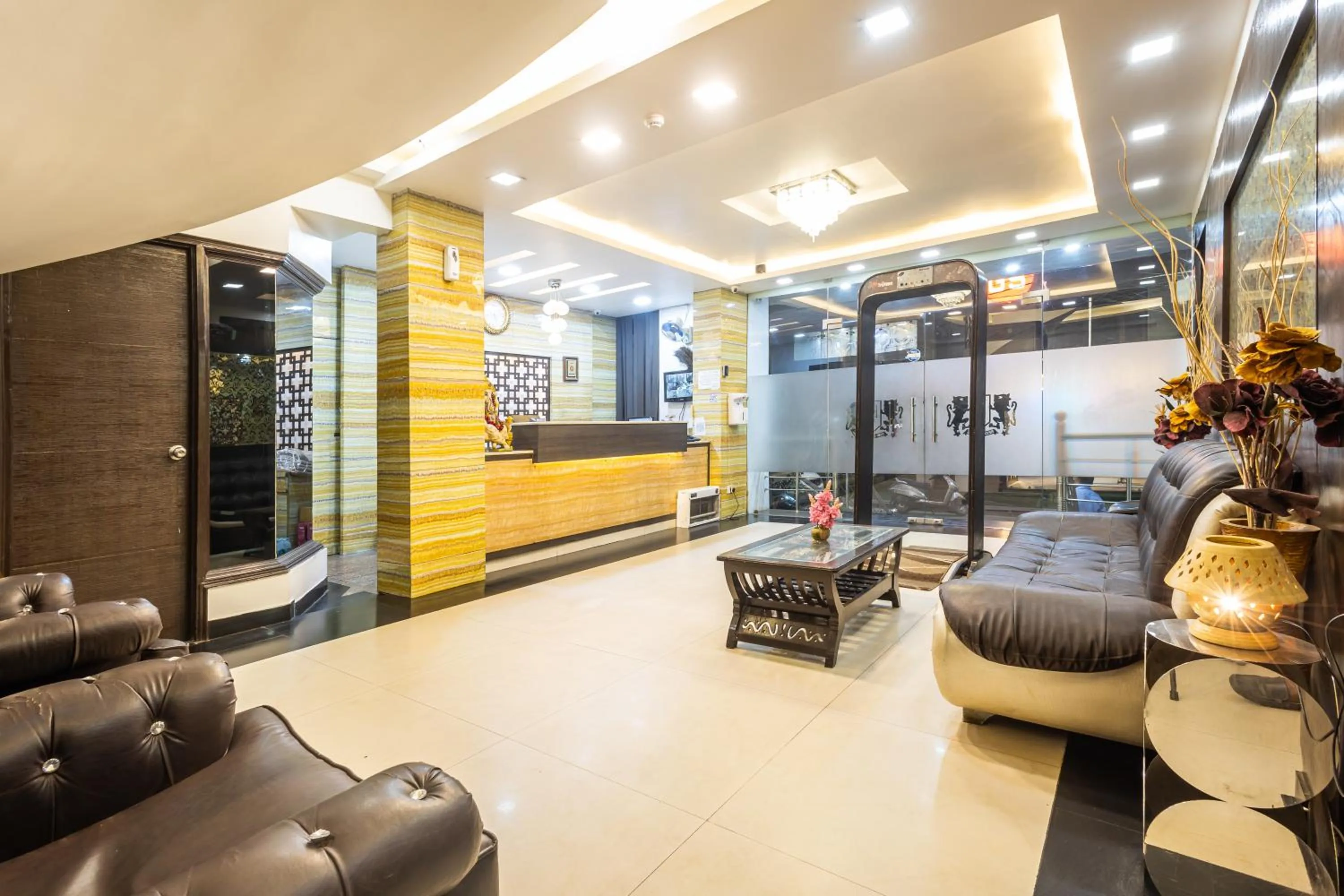 Lobby or reception in Hotel Red Castle - Karol Bagh - Where luxury meets comfort