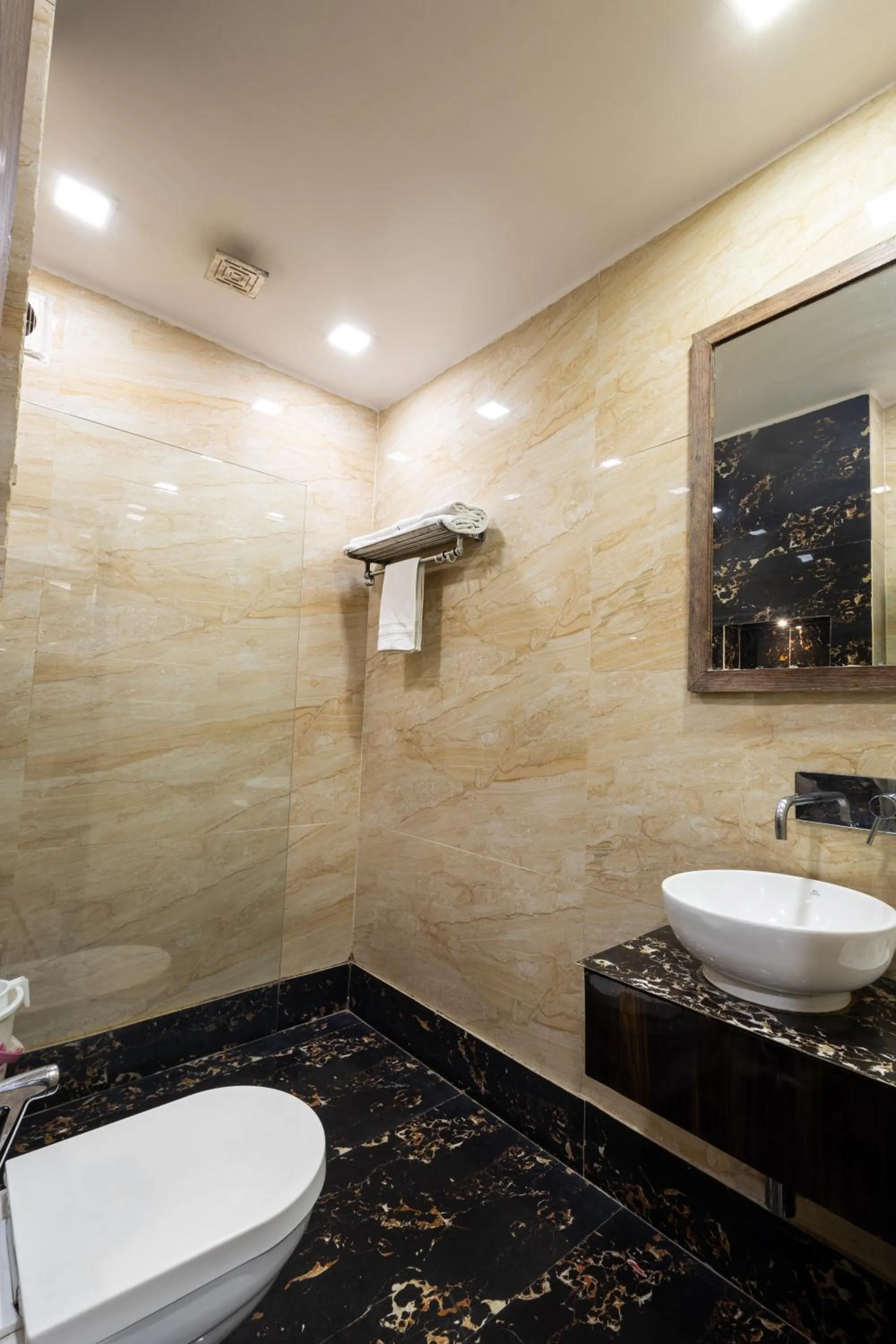 Shower in Hotel Red Castle - Karol Bagh - Where luxury meets comfort