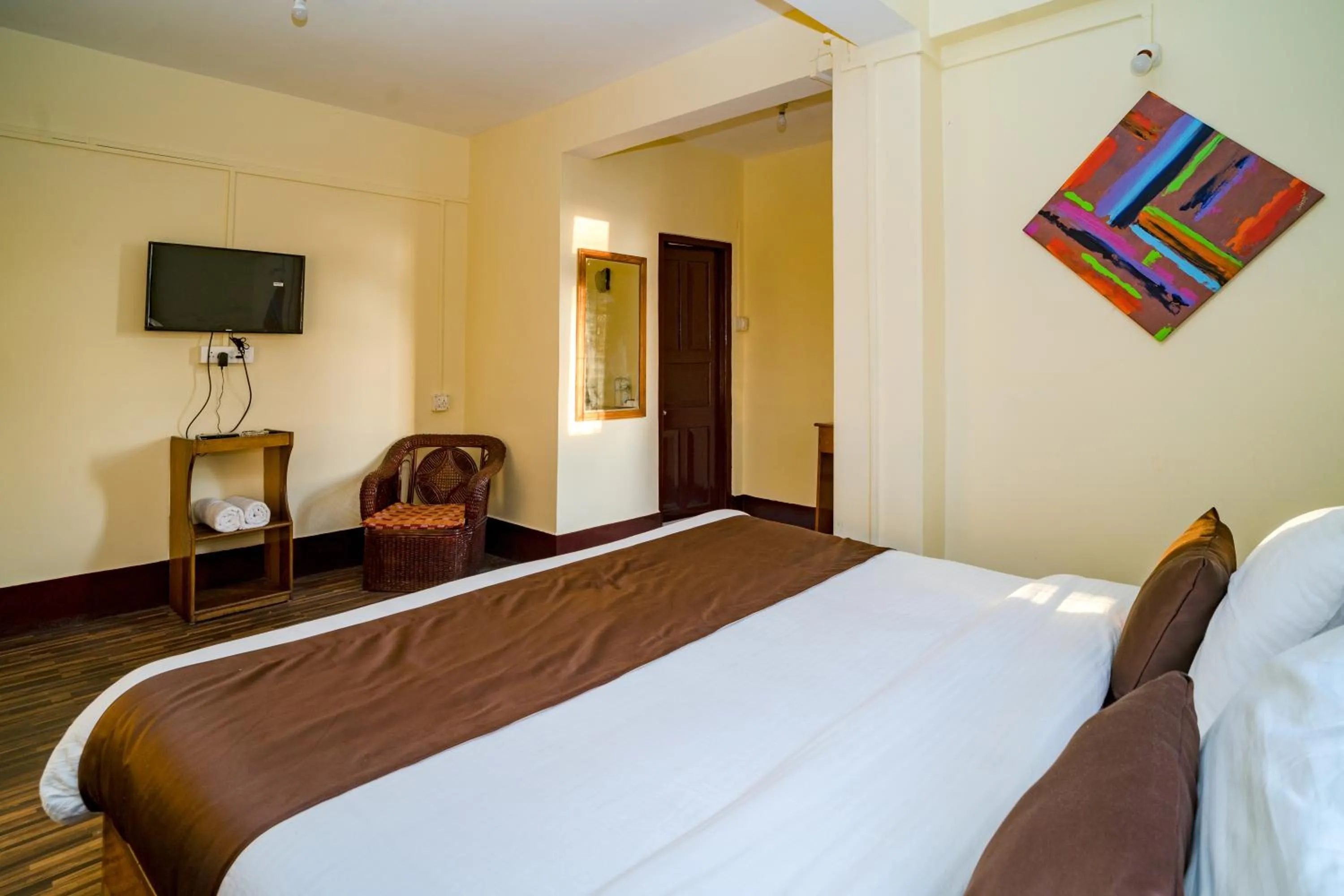 Bed in Magpie Mall Road Residency (MG Marg)