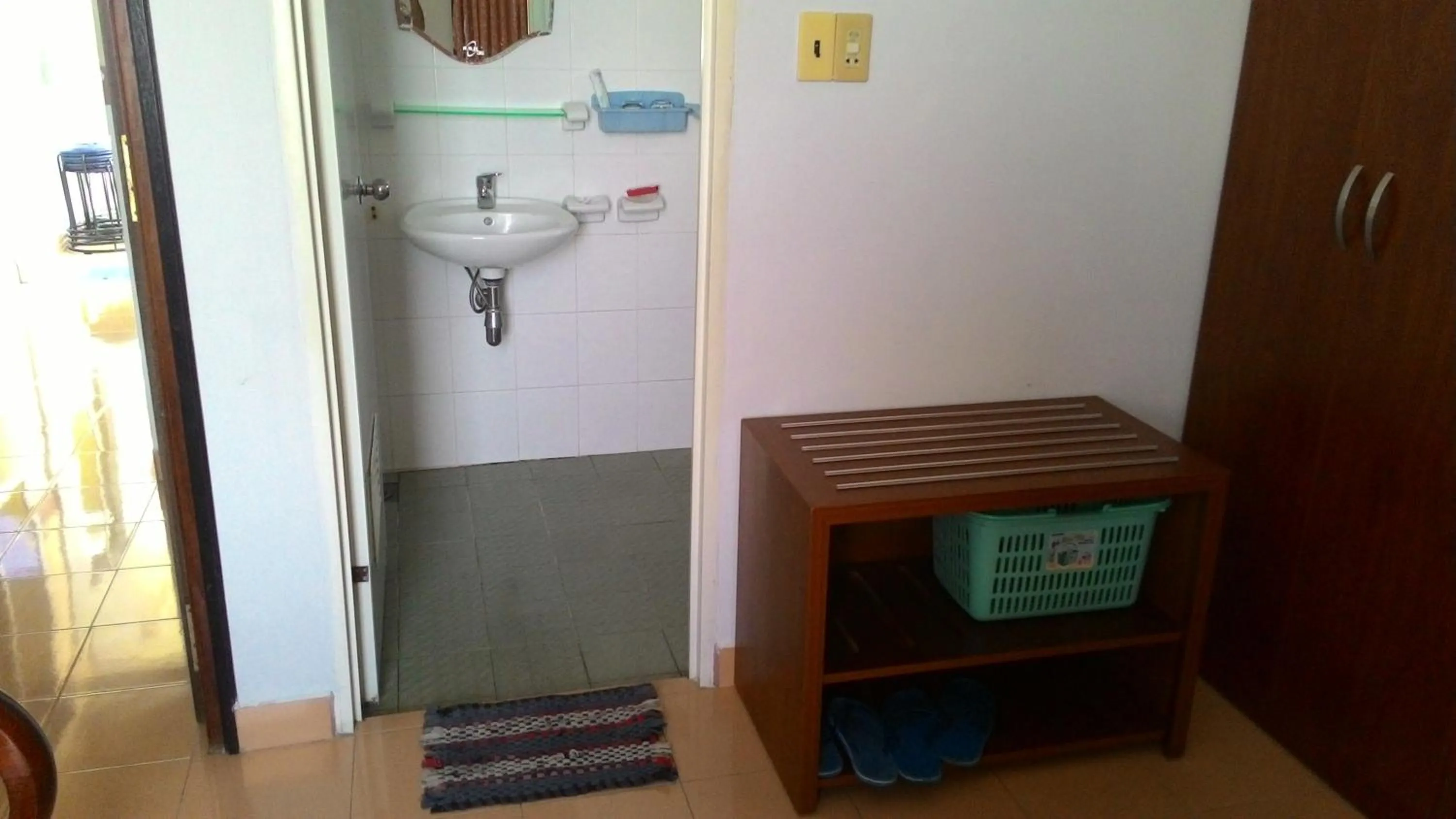 Bathroom in Hien Luong Hotel