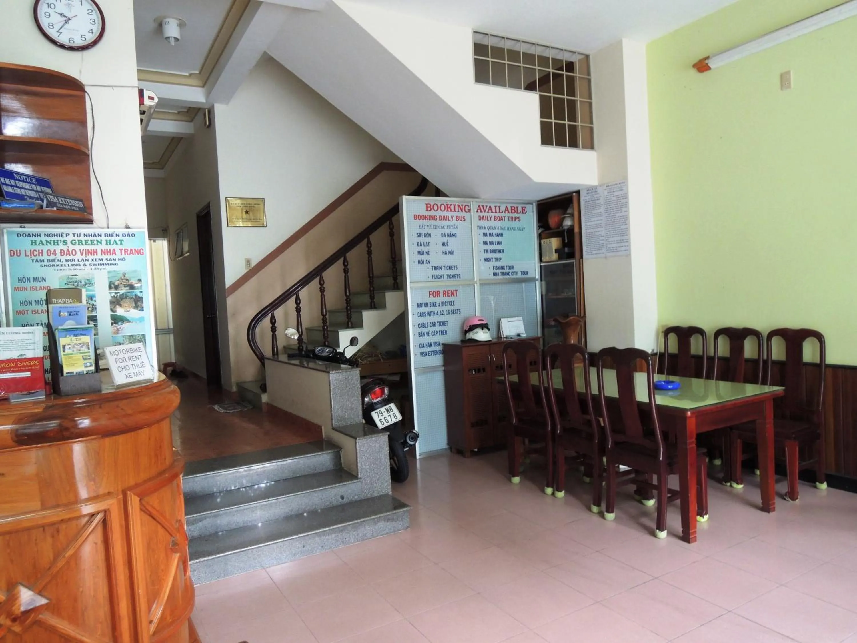 Lobby or reception in Hien Luong Hotel