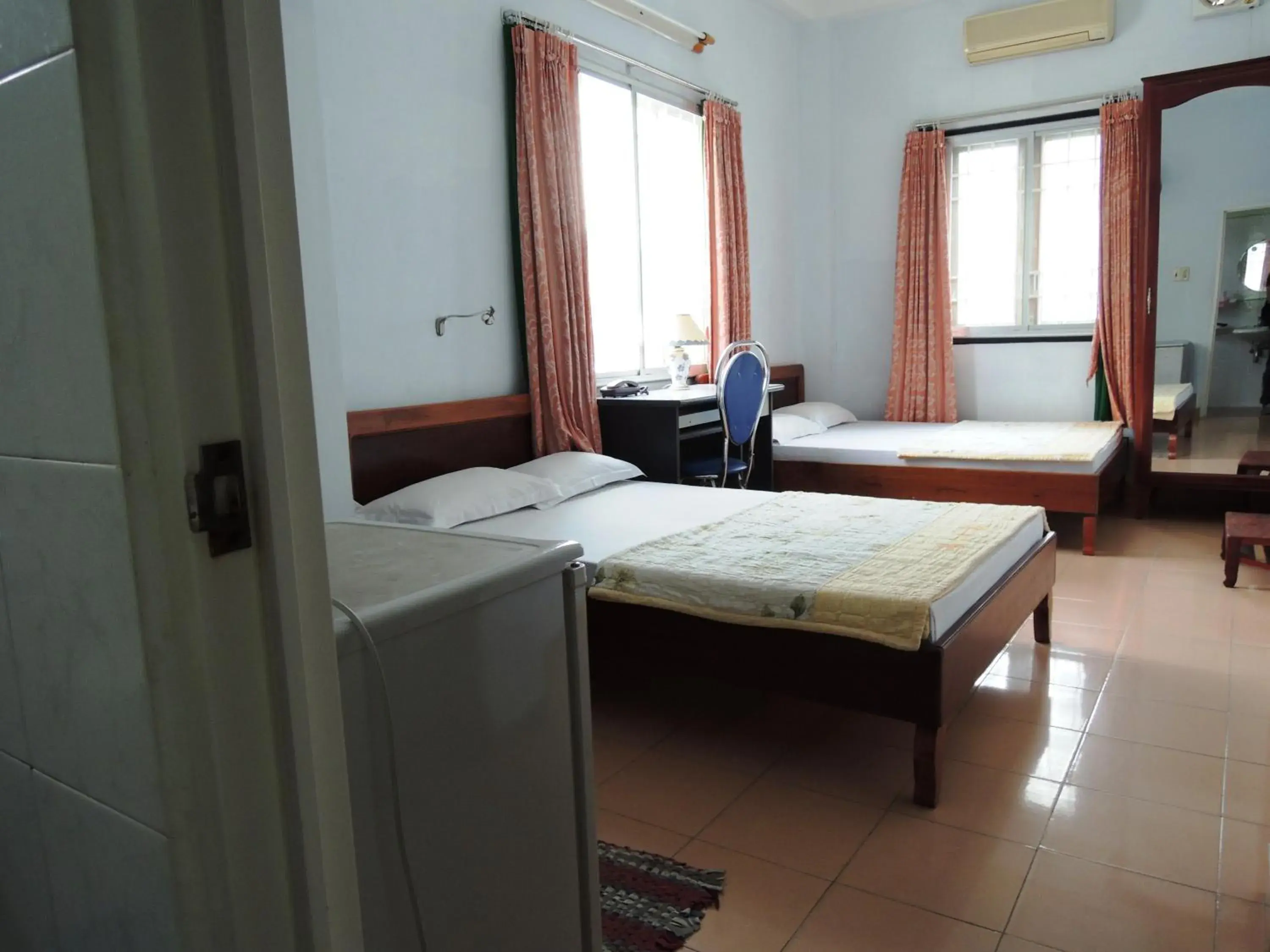 Bed in Hien Luong Hotel Bed in Hien Luong Hotel