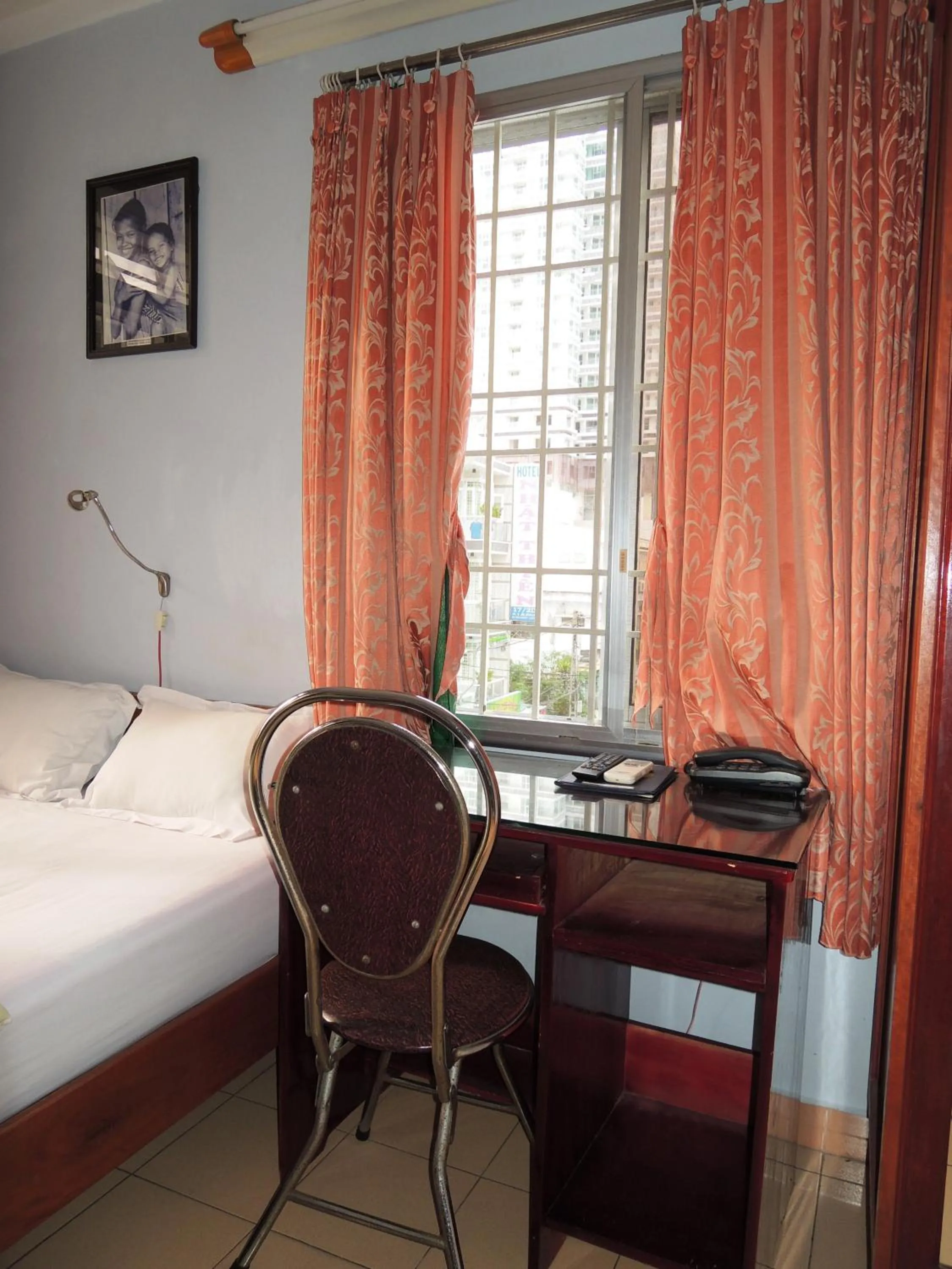 Seating area in Hien Luong Hotel