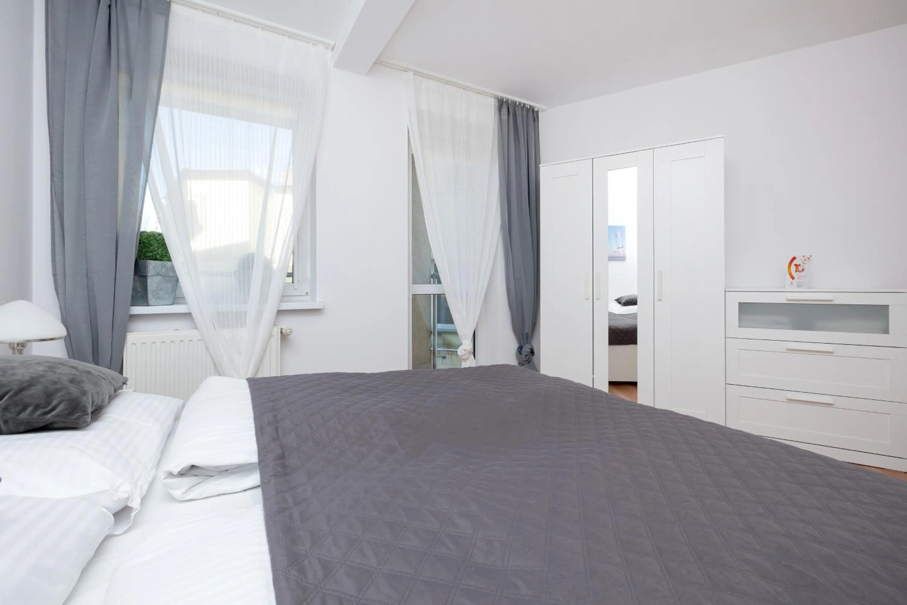 Bed in Port Kołobrzeg Str Towarowa by Jantar Apartamenty Kołobrzeg