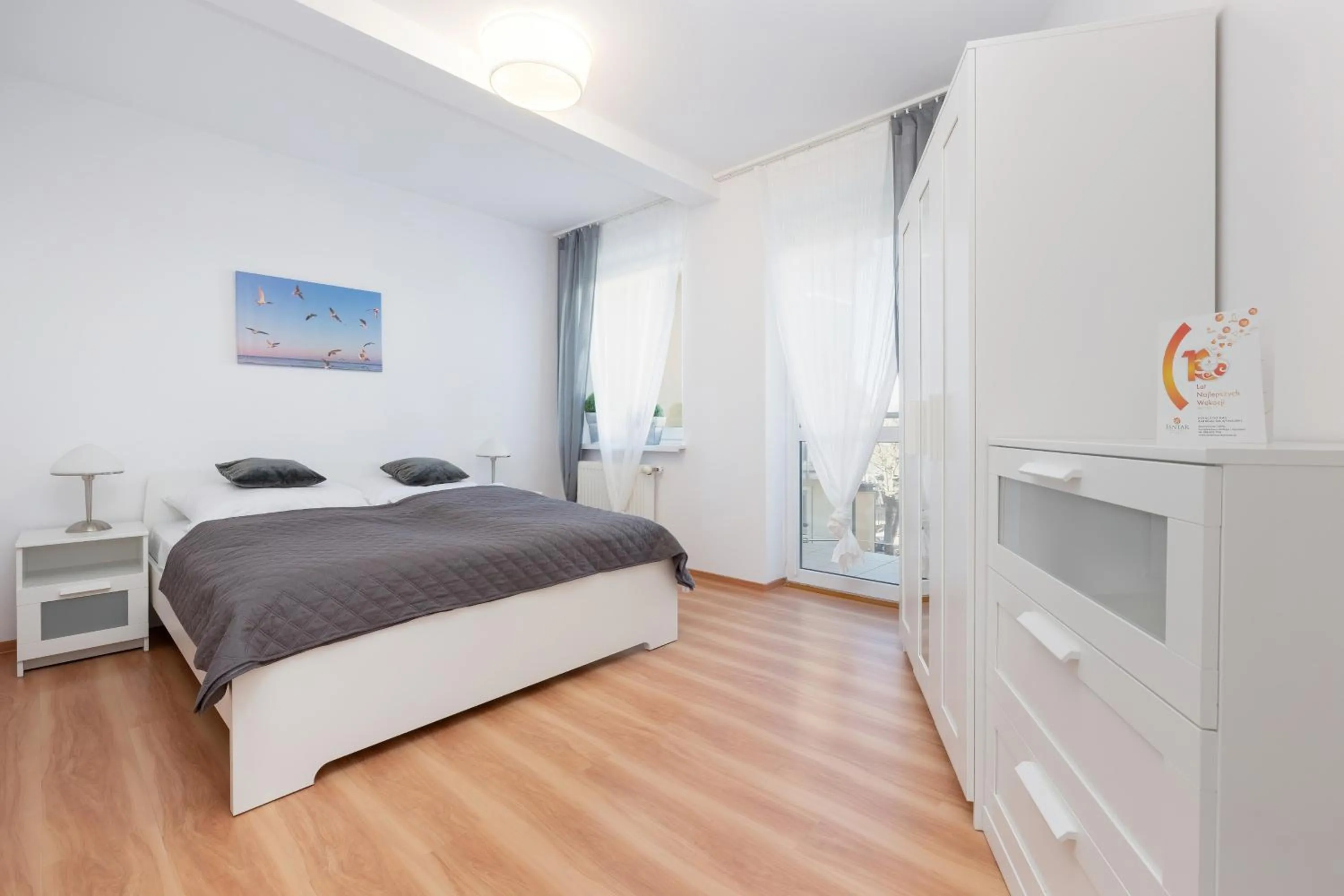 Bed in Port Kołobrzeg Str Towarowa by Jantar Apartamenty Kołobrzeg