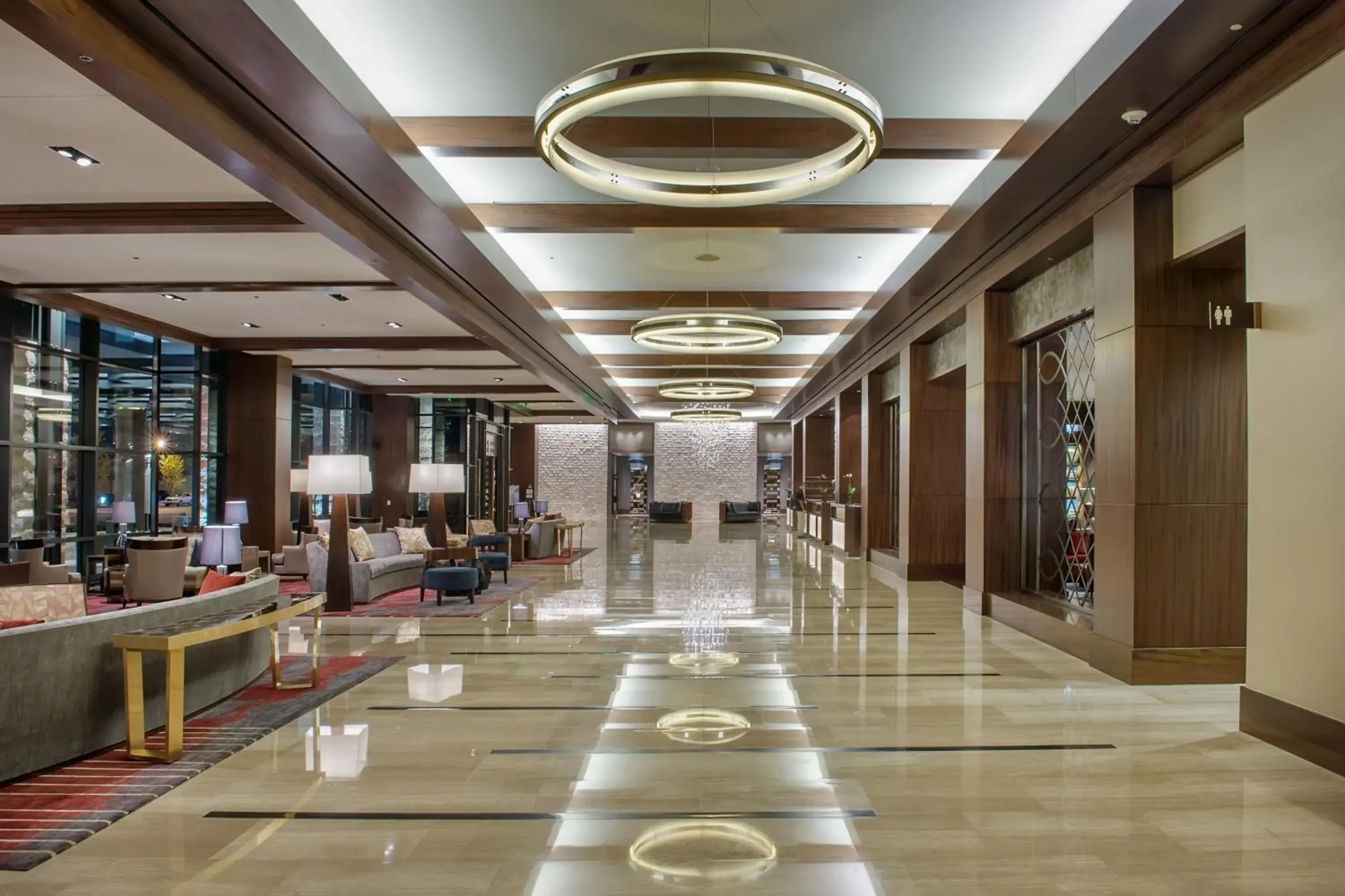 Lobby or reception in Omni Nashville Hotel Lobby or reception in Omni Nashville Hotel