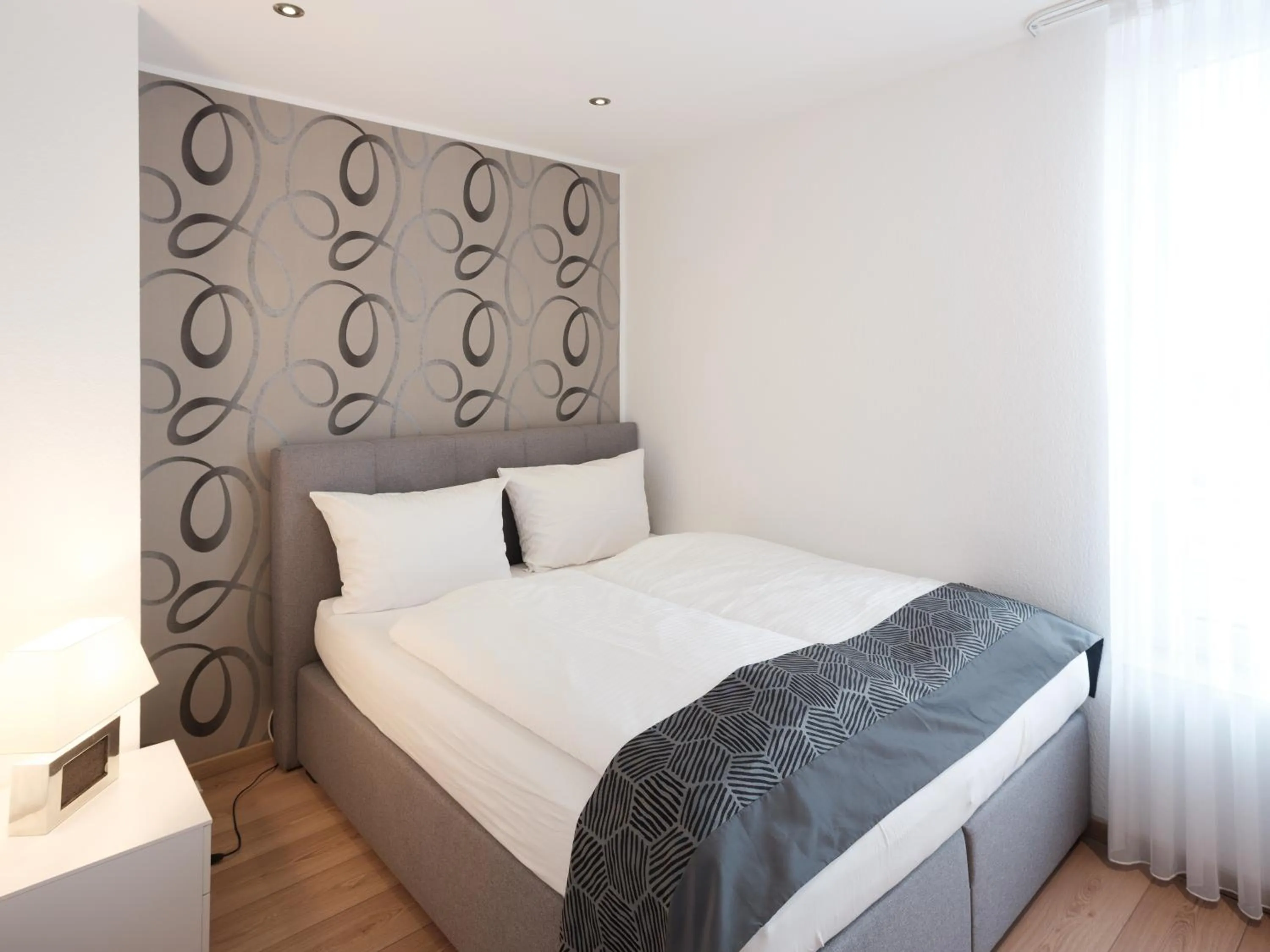Bedroom, Bed in city boarding lippstadt